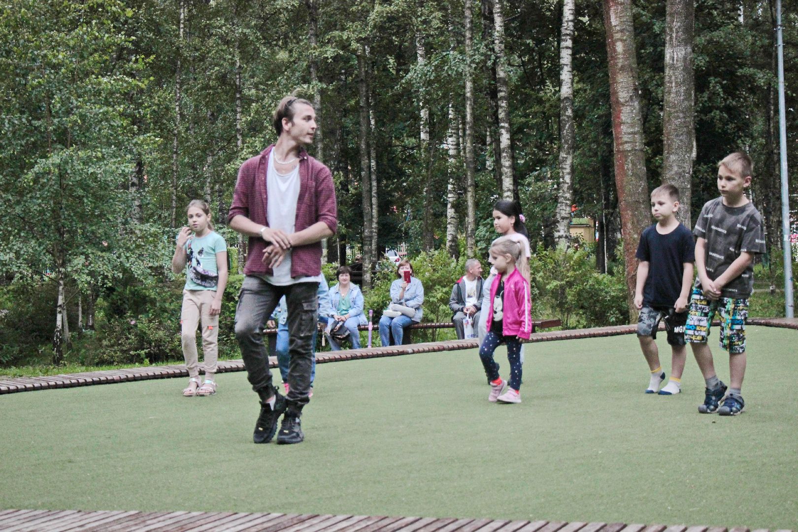 Лобня, акция, парк