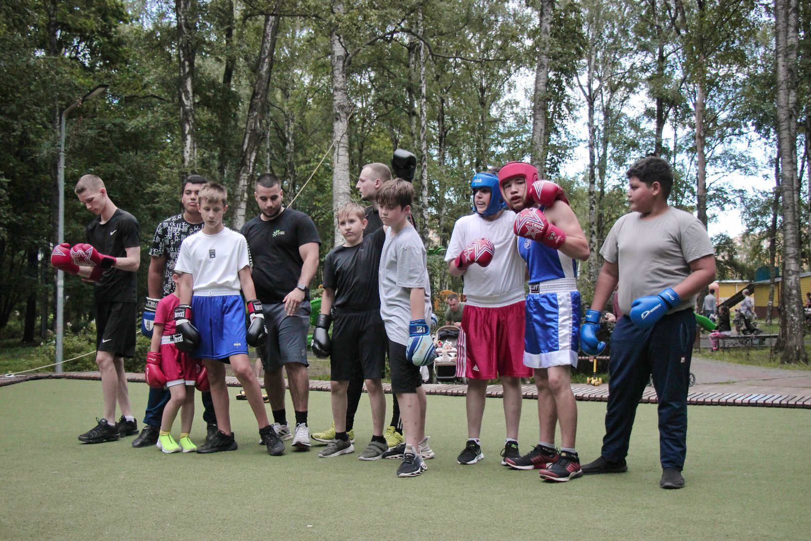 Лобня, акция, парк