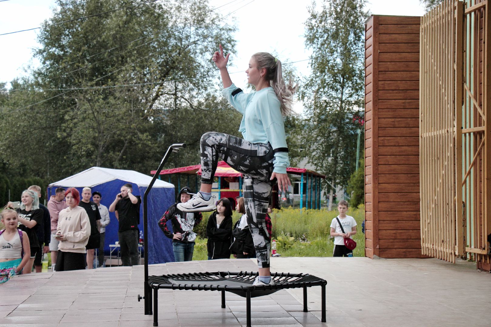 Лобня, акция, парк