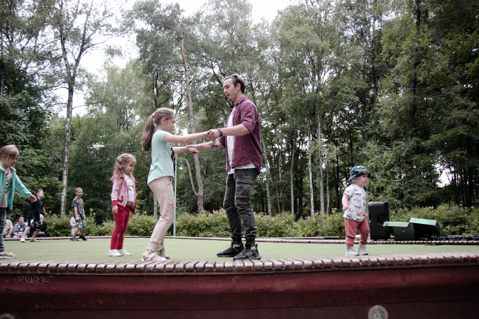 Лобня, акция, парк