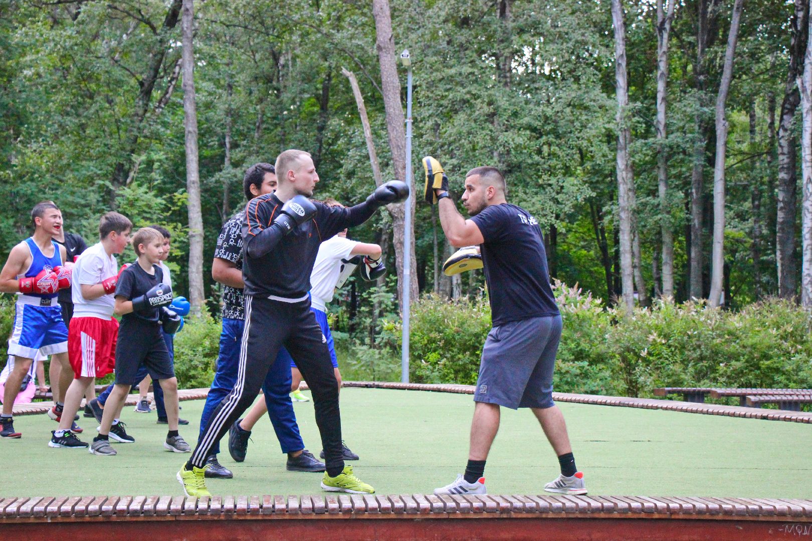 Лобня, акция, парк