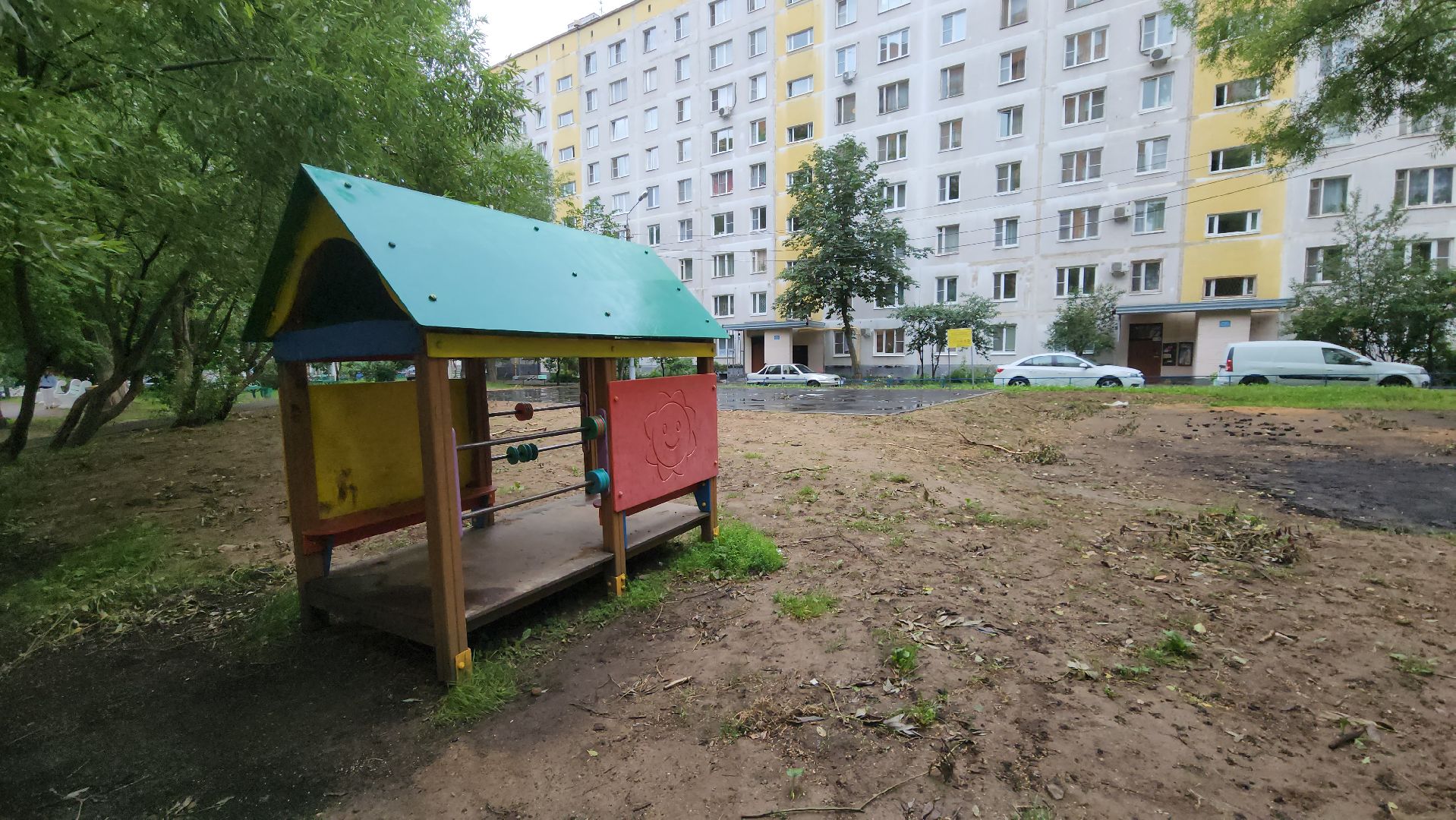 Одинцово, благоустройство, детская площадка, строительство, двор,