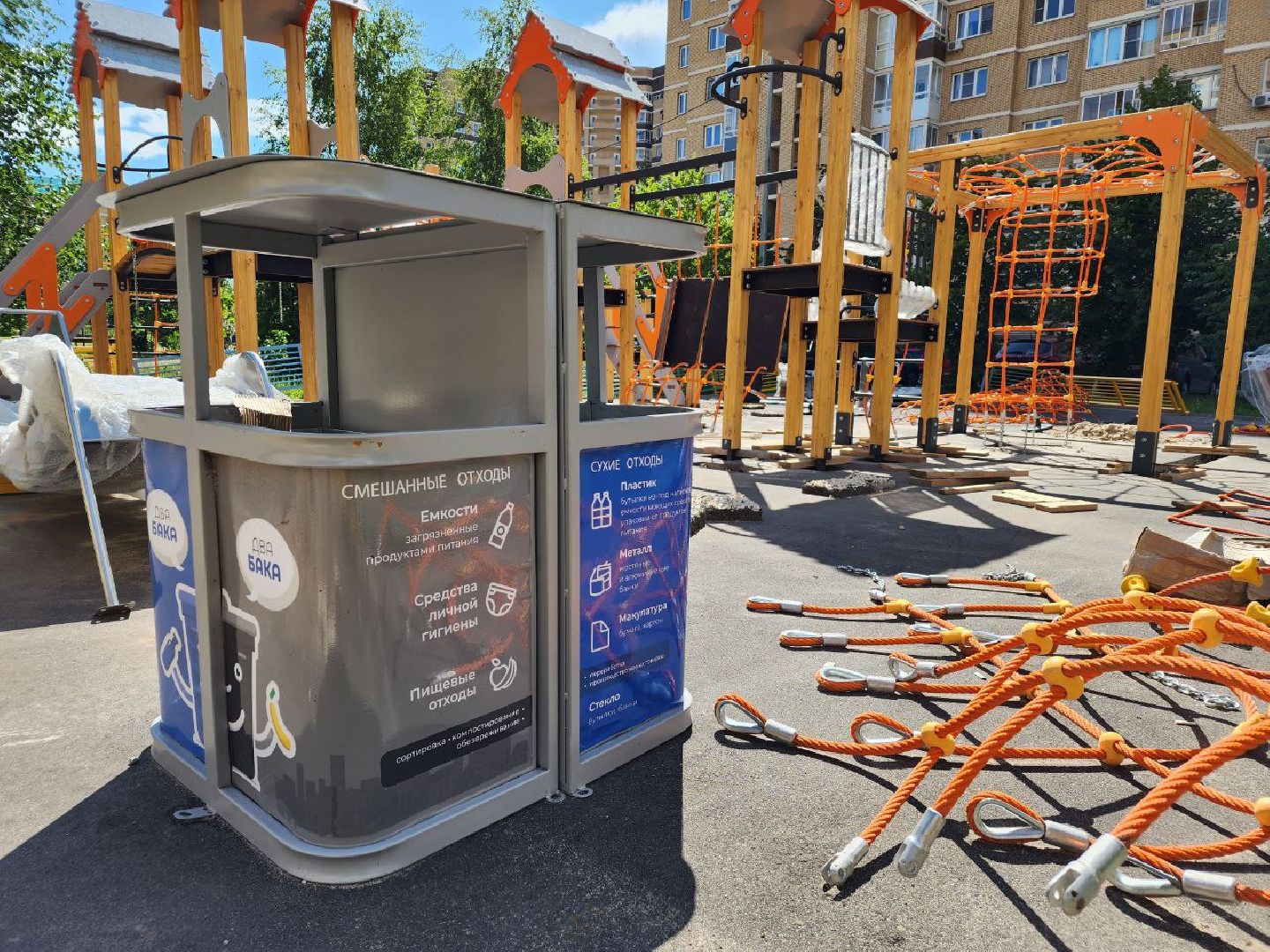 детская площадка, программа губернатора, дети, благоустройство, Лосино-Петровский