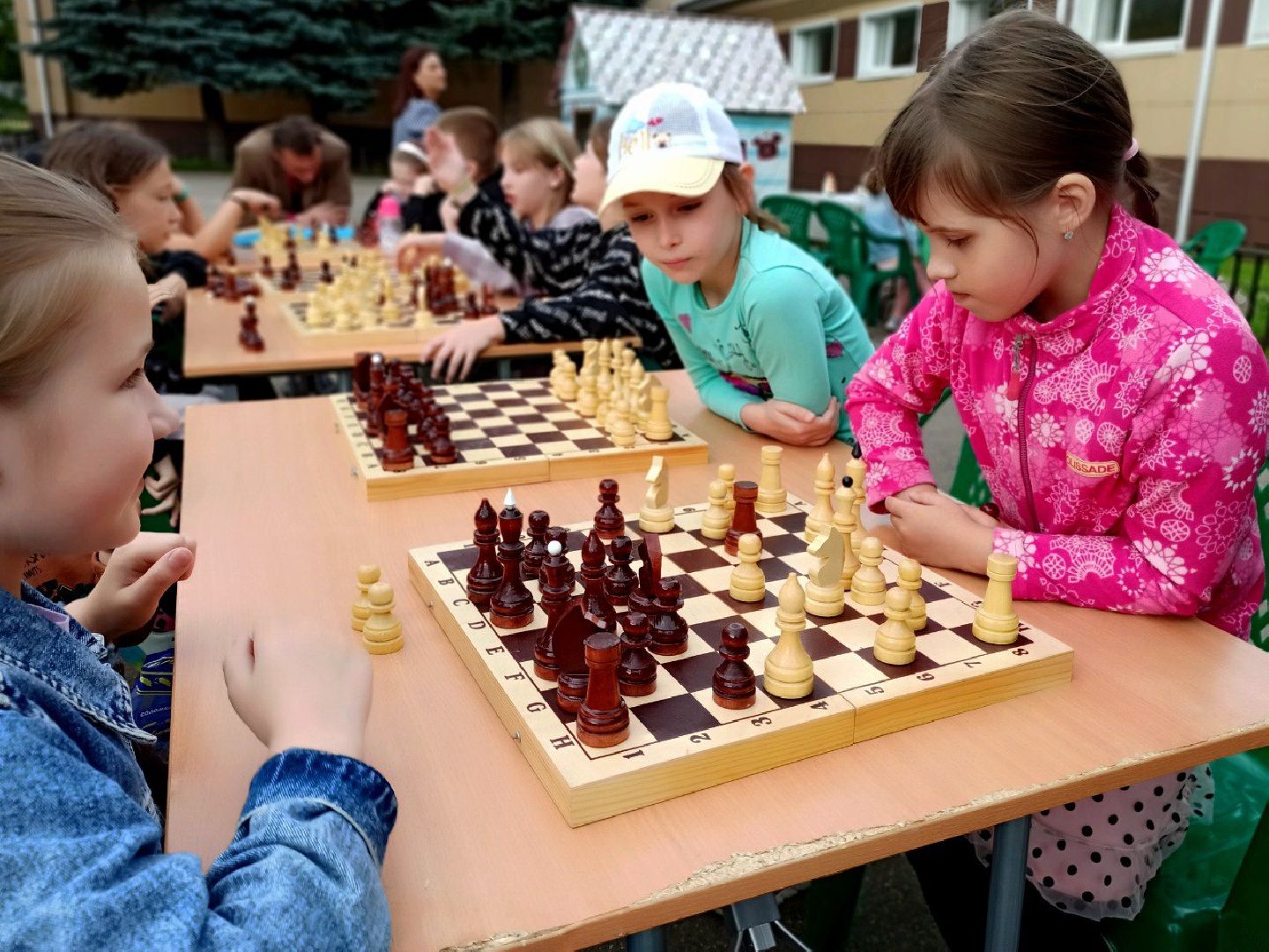 дети, лето в подмосковье, Пушкино