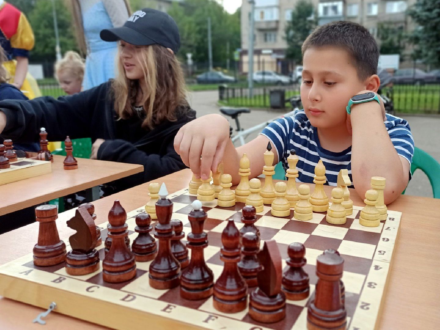 дети, лето в подмосковье, Пушкино