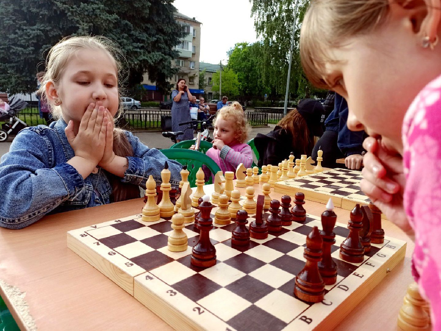 дети, лето в подмосковье, Пушкино