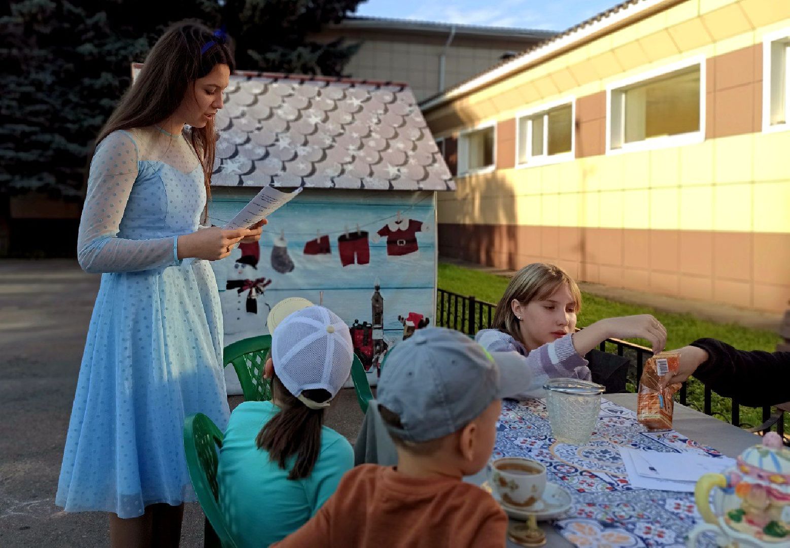 дети, лето в подмосковье, Пушкино