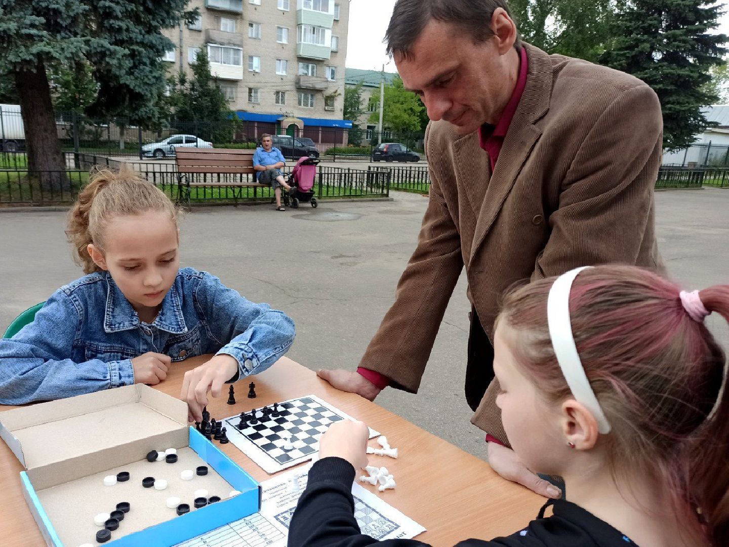 дети, лето в подмосковье, Пушкино