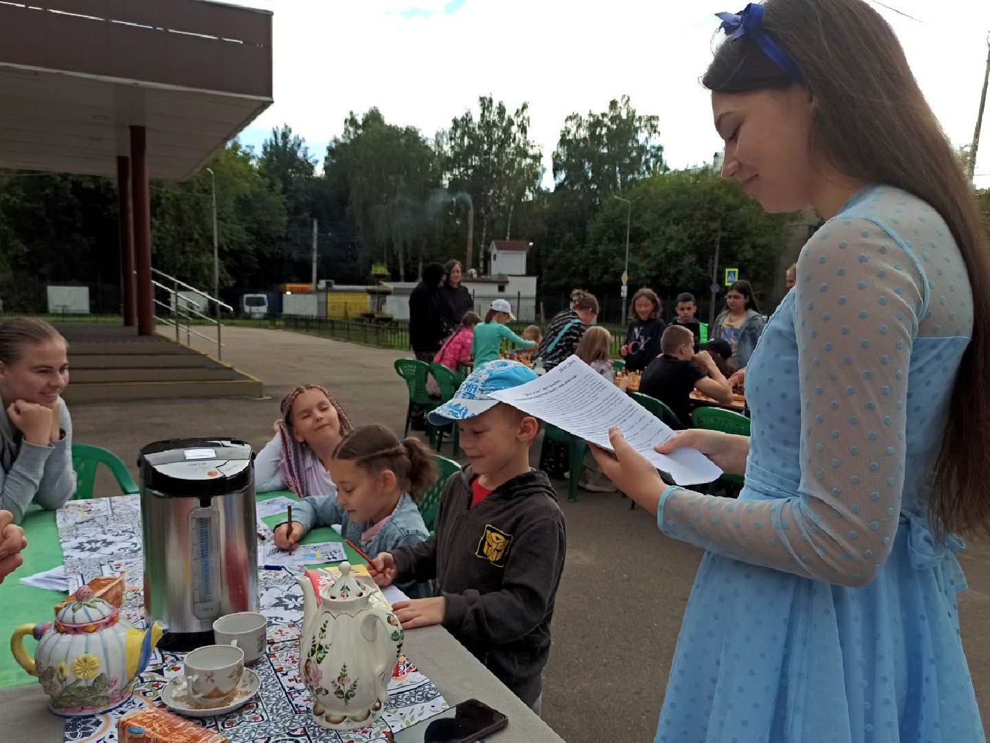 дети, лето в подмосковье, Пушкино