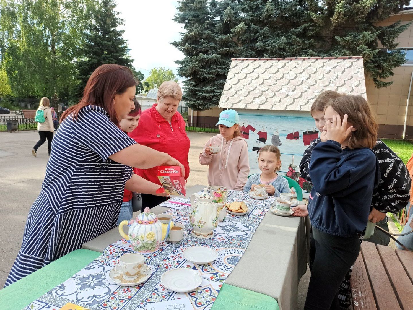 дети, лето в подмосковье, Пушкино
