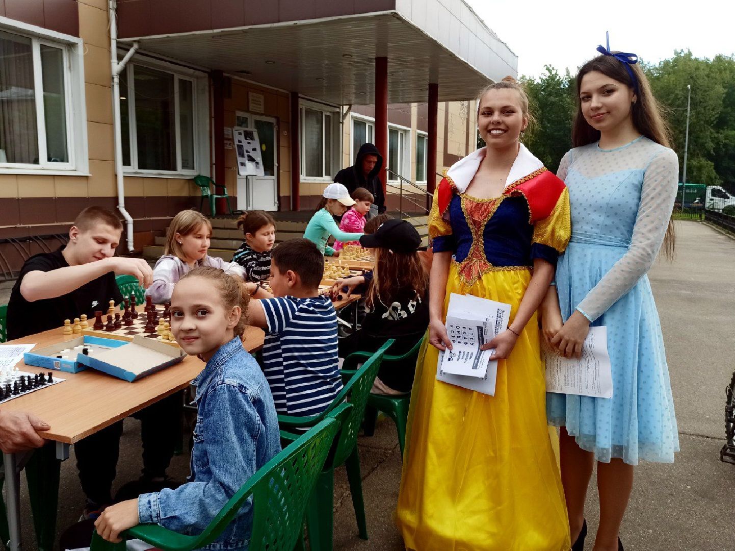 дети, лето в подмосковье, Пушкино