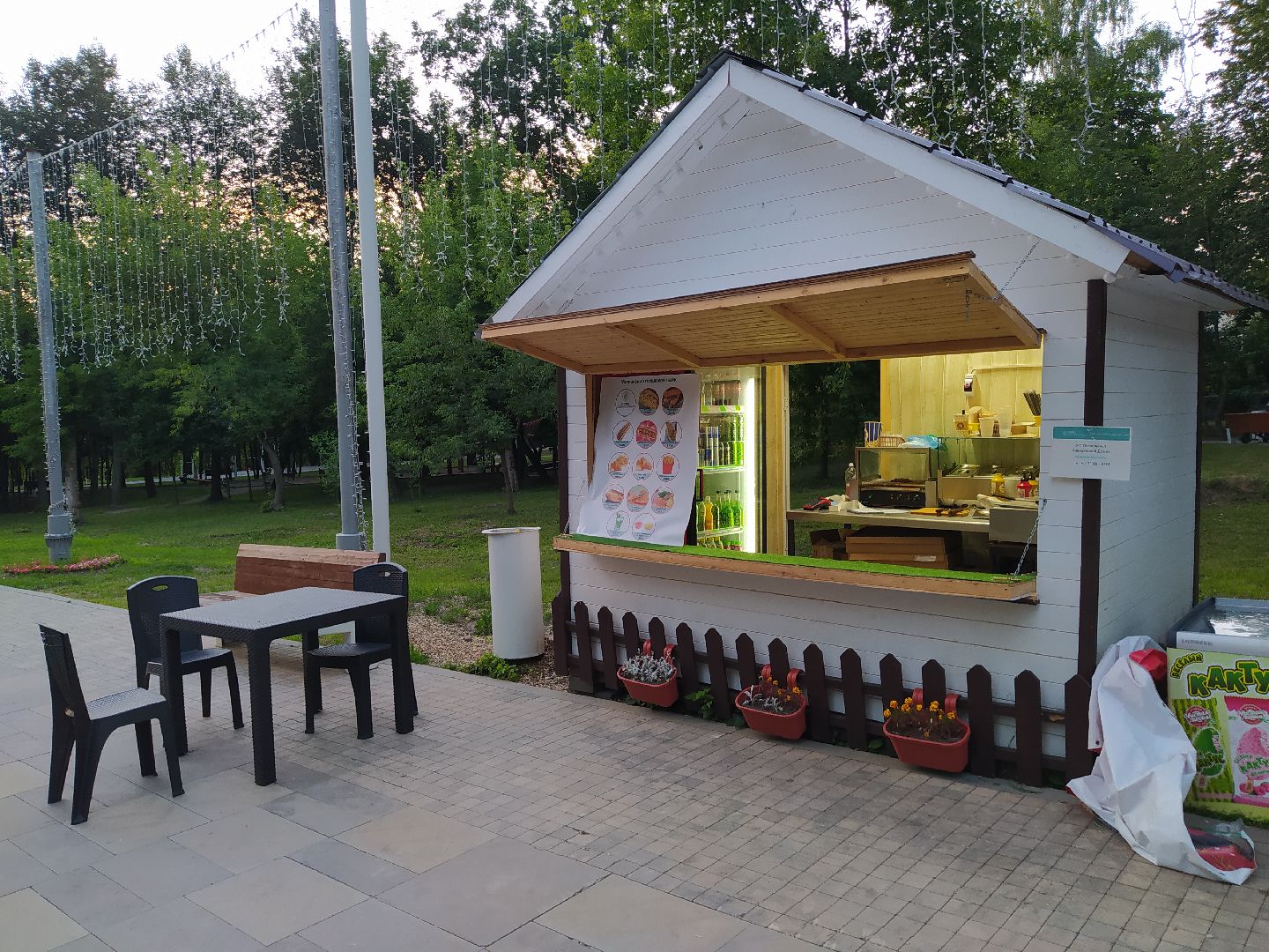 Истра, ярмарка, ночь, парк