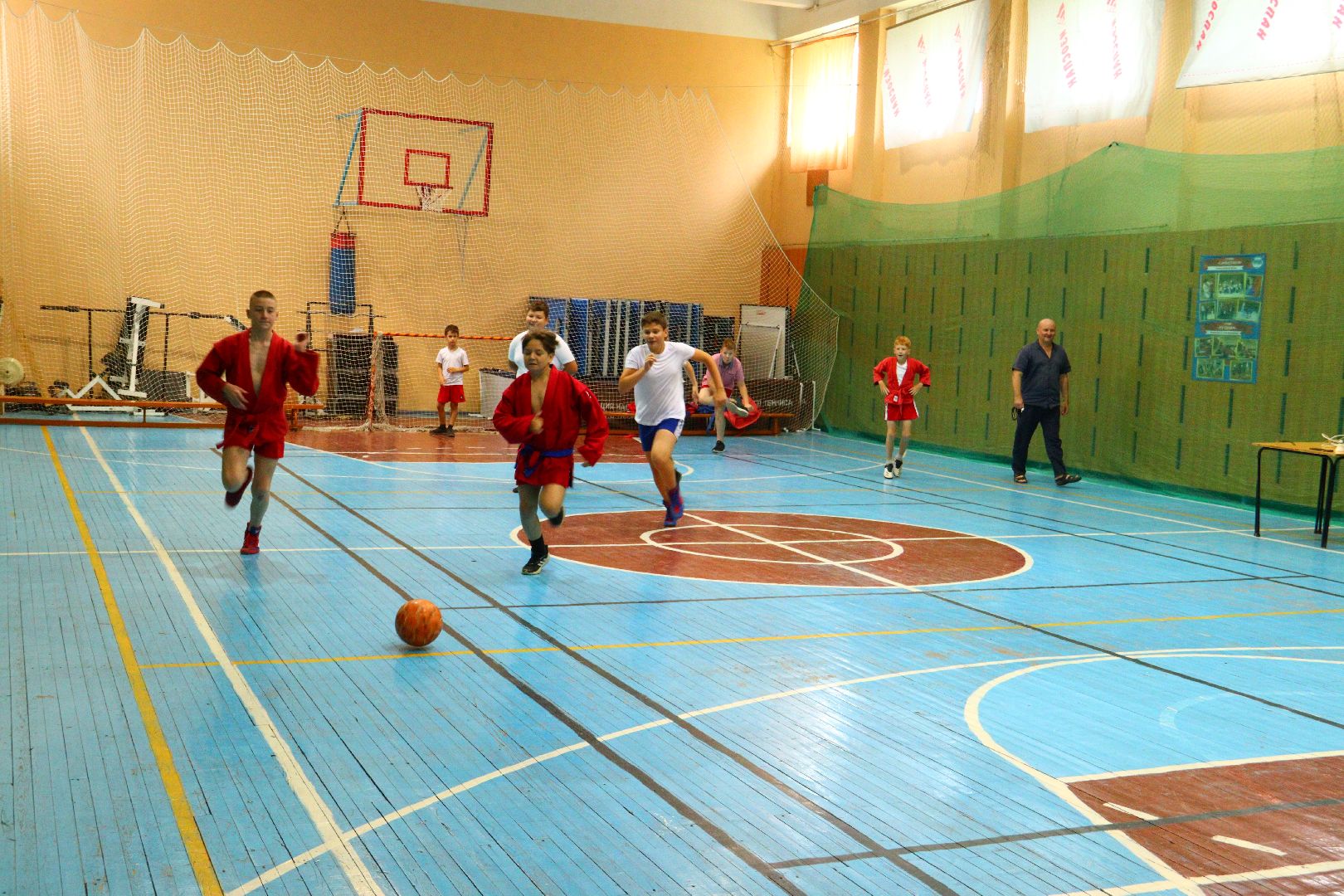 спорт, мини-футбол, самбо