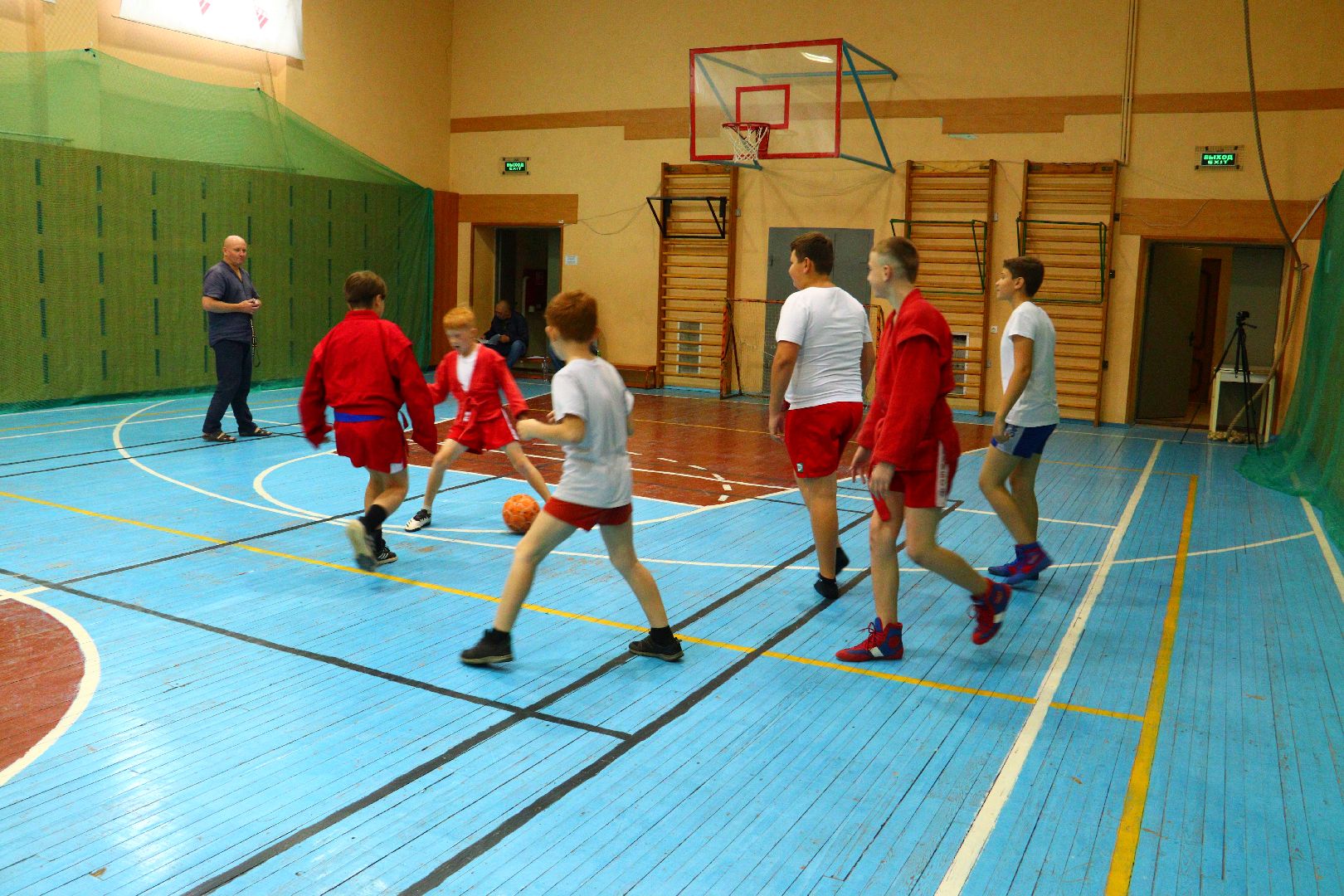 спорт, мини-футбол, самбо