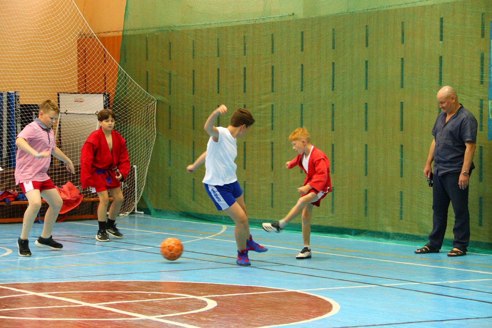 спорт, мини-футбол, самбо