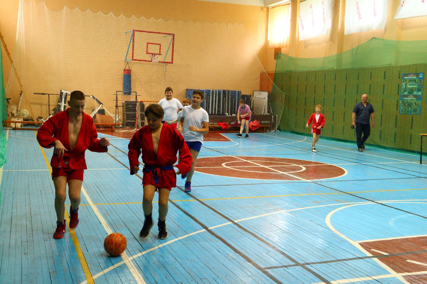 спорт, мини-футбол, самбо