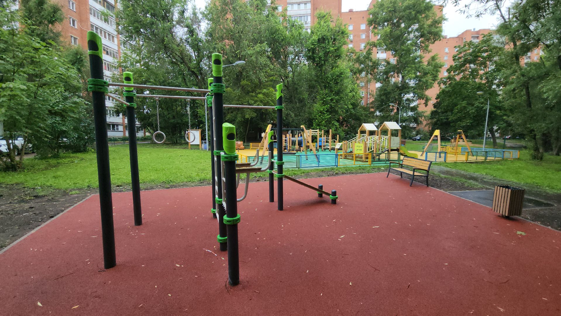 Одинцово, благоустройство, детская площадка, игровой комплекс, строительство, благоустройство,