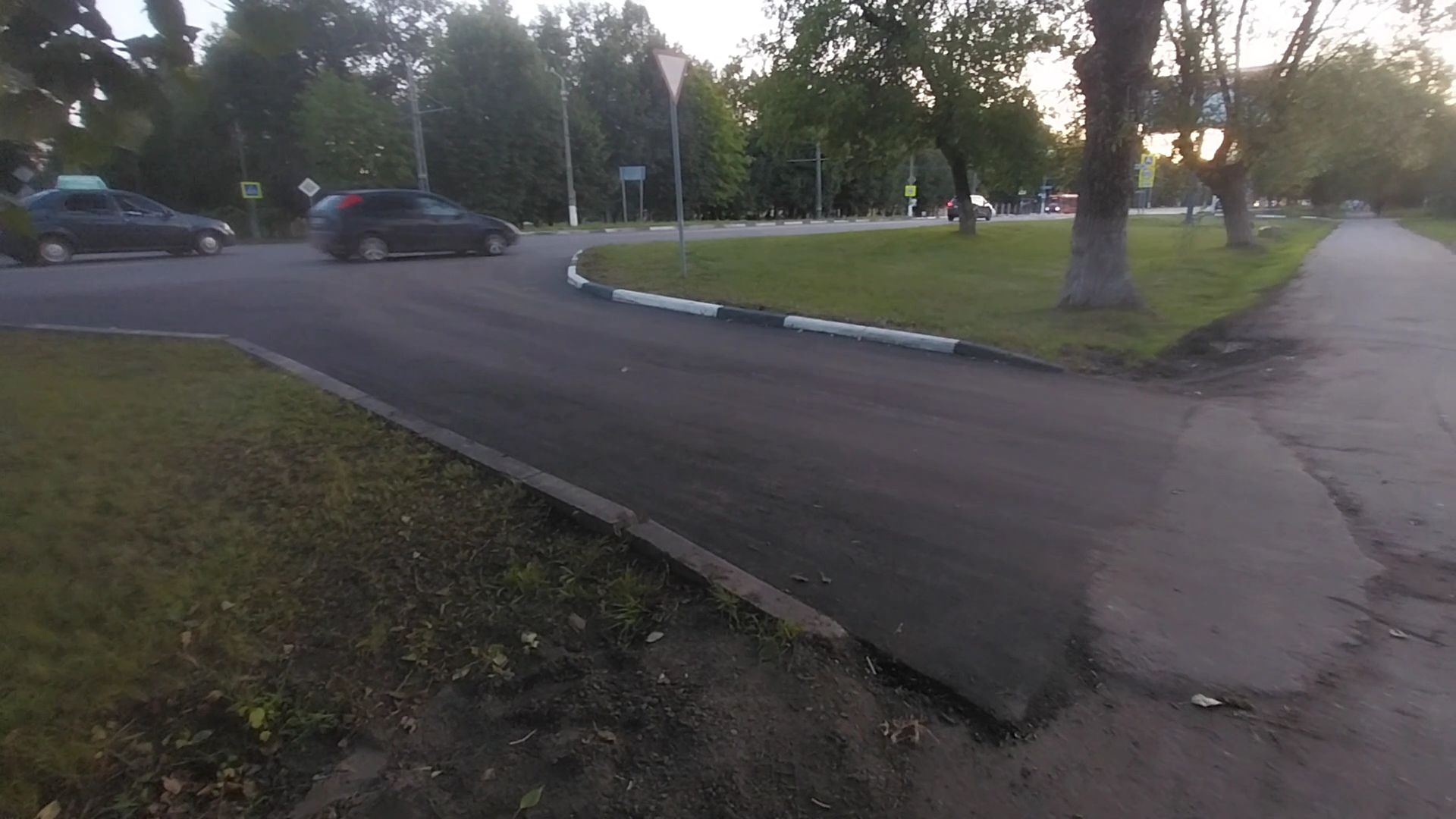 Коломна, дороги, новый асфальт