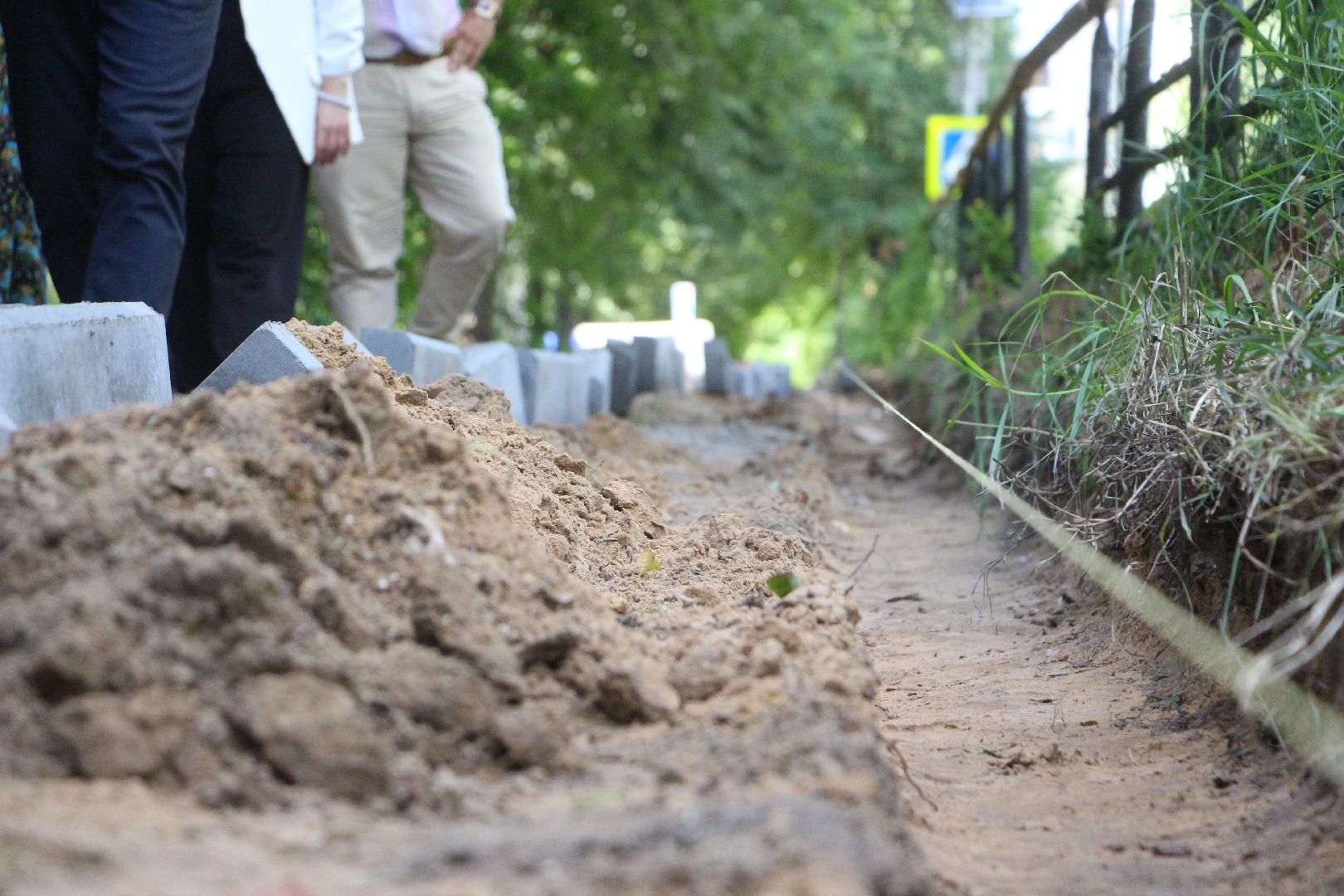 пешеходная магистраль, благоустройство, строительство, Протвино, Северный проезд