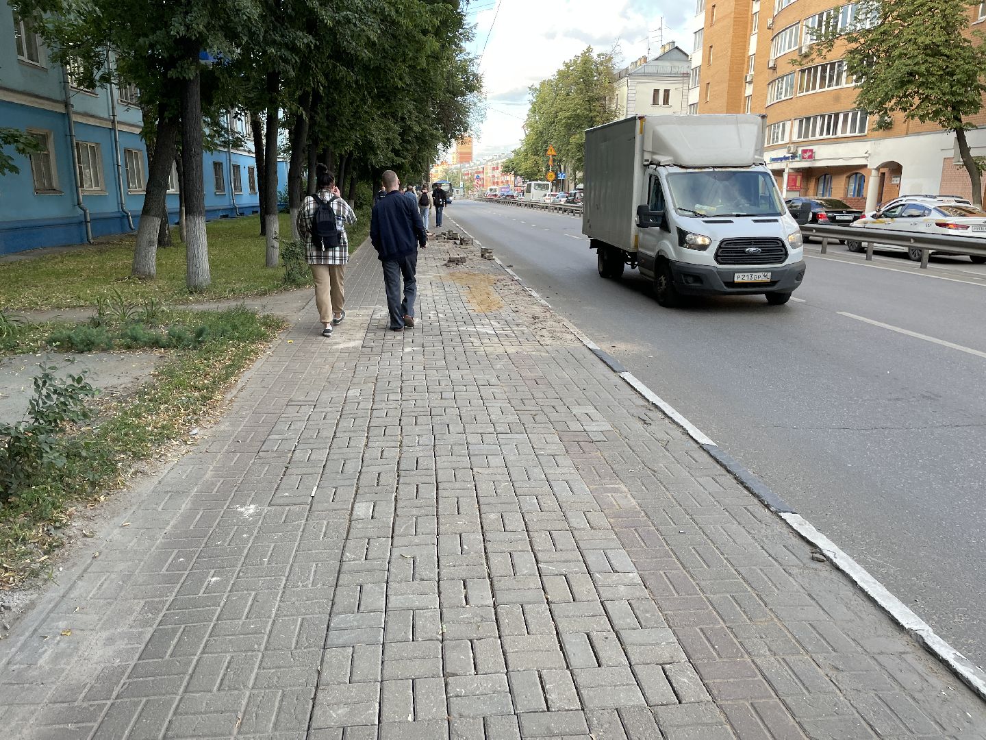 Дорога, тротуара, ремонт, Люберцы