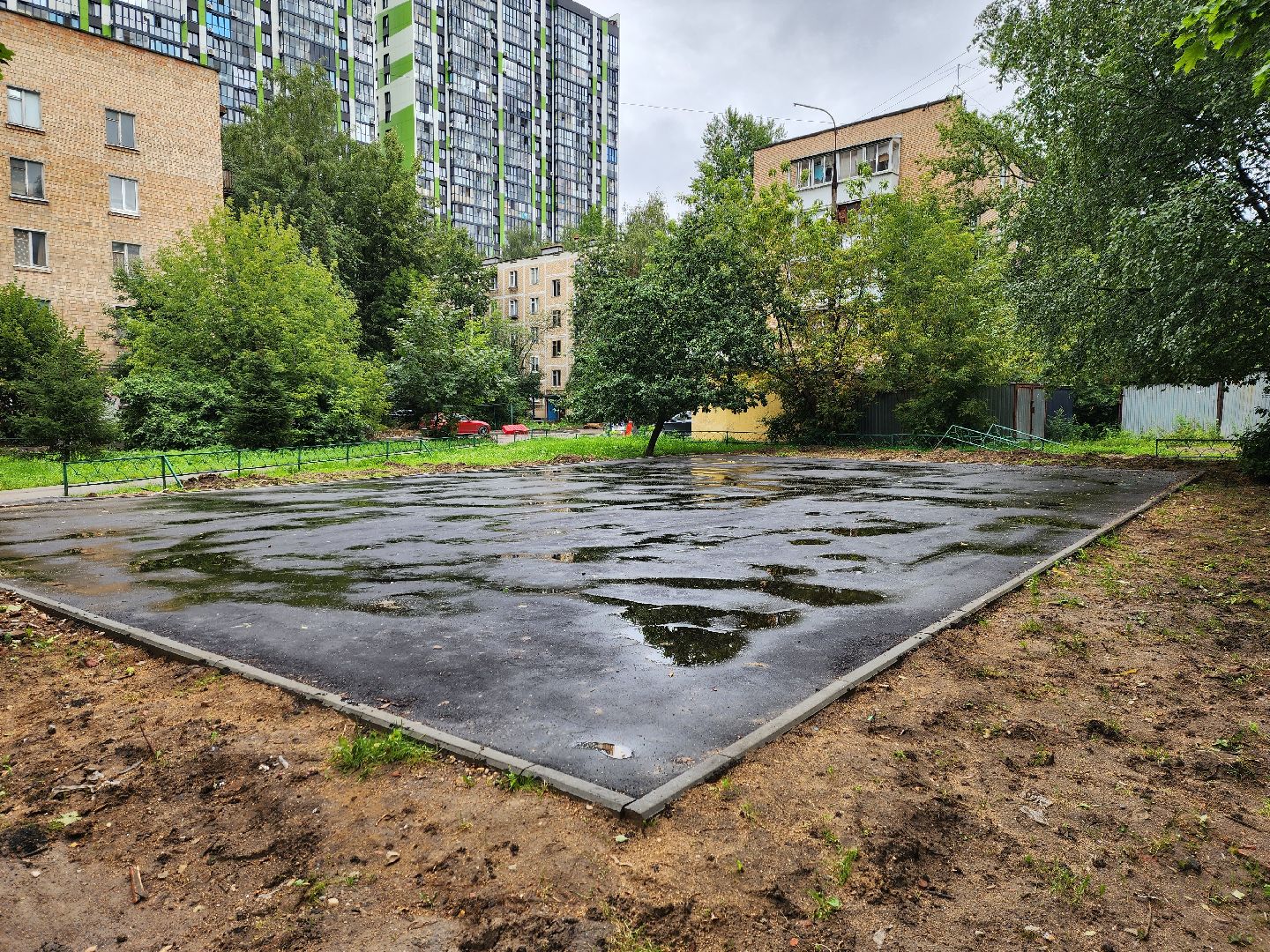 Одинцово, благоустройство, двор, детская площадка,