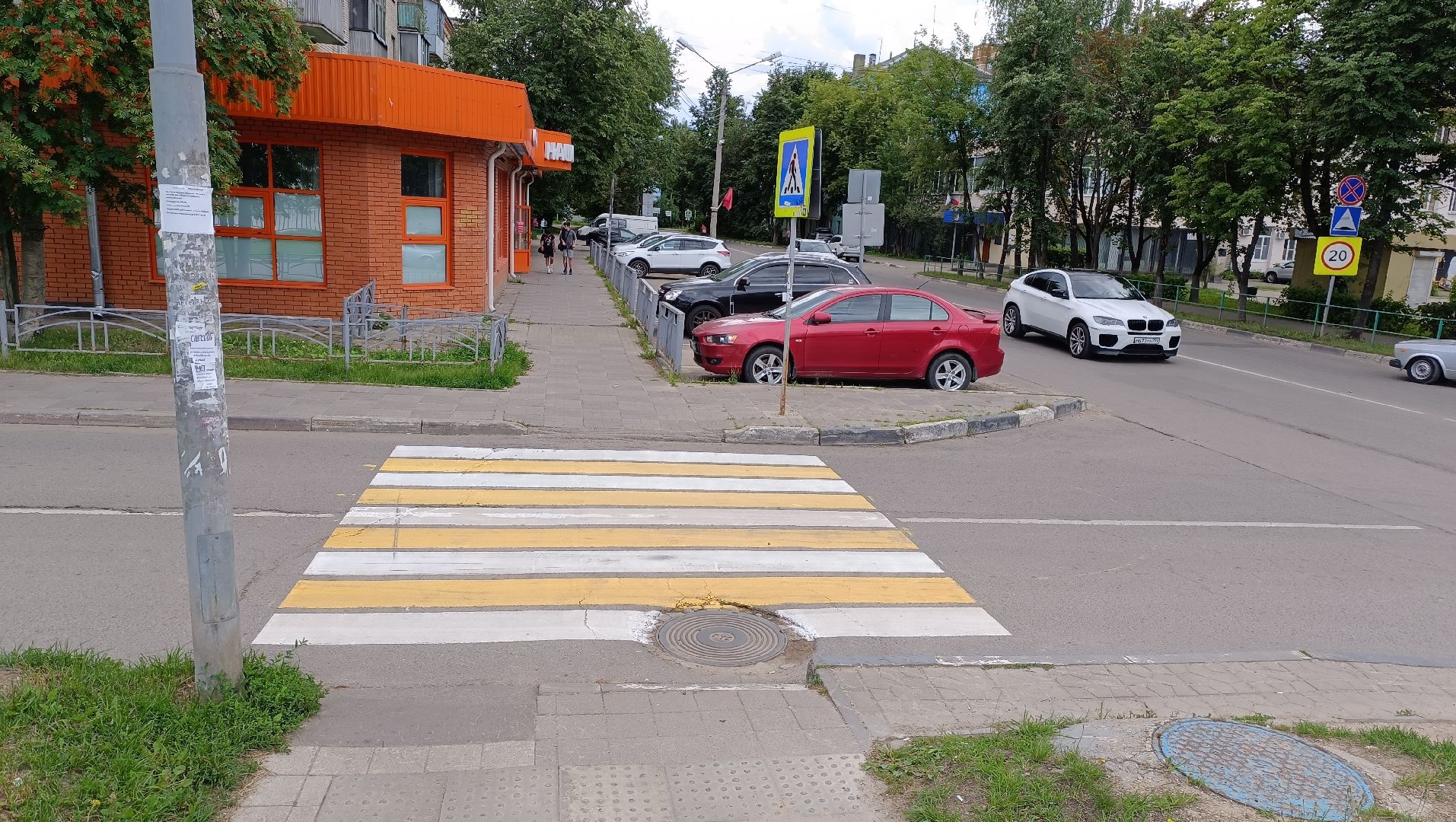 Лобня, дорога, переход