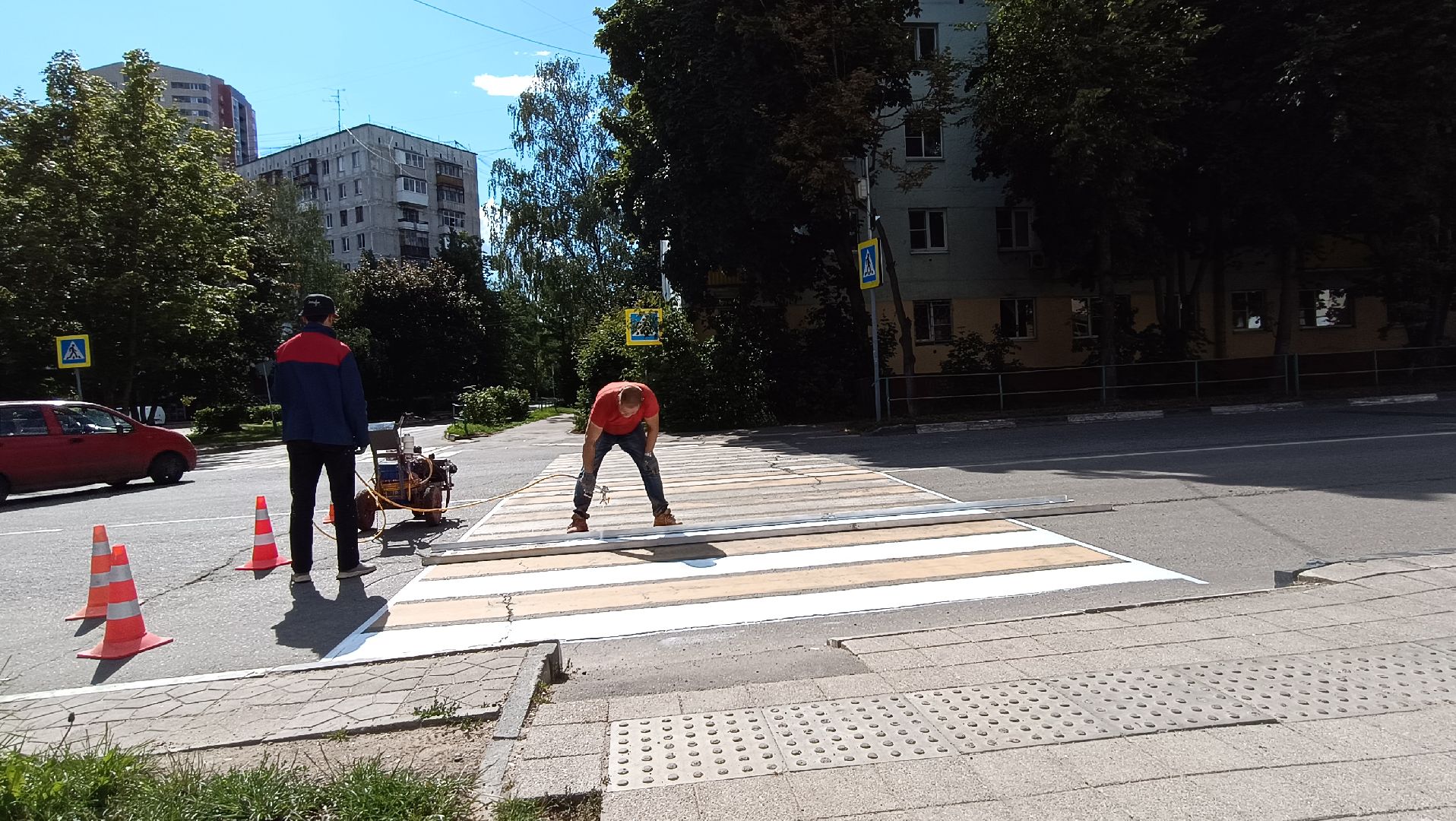 Лобня, дорога, переход