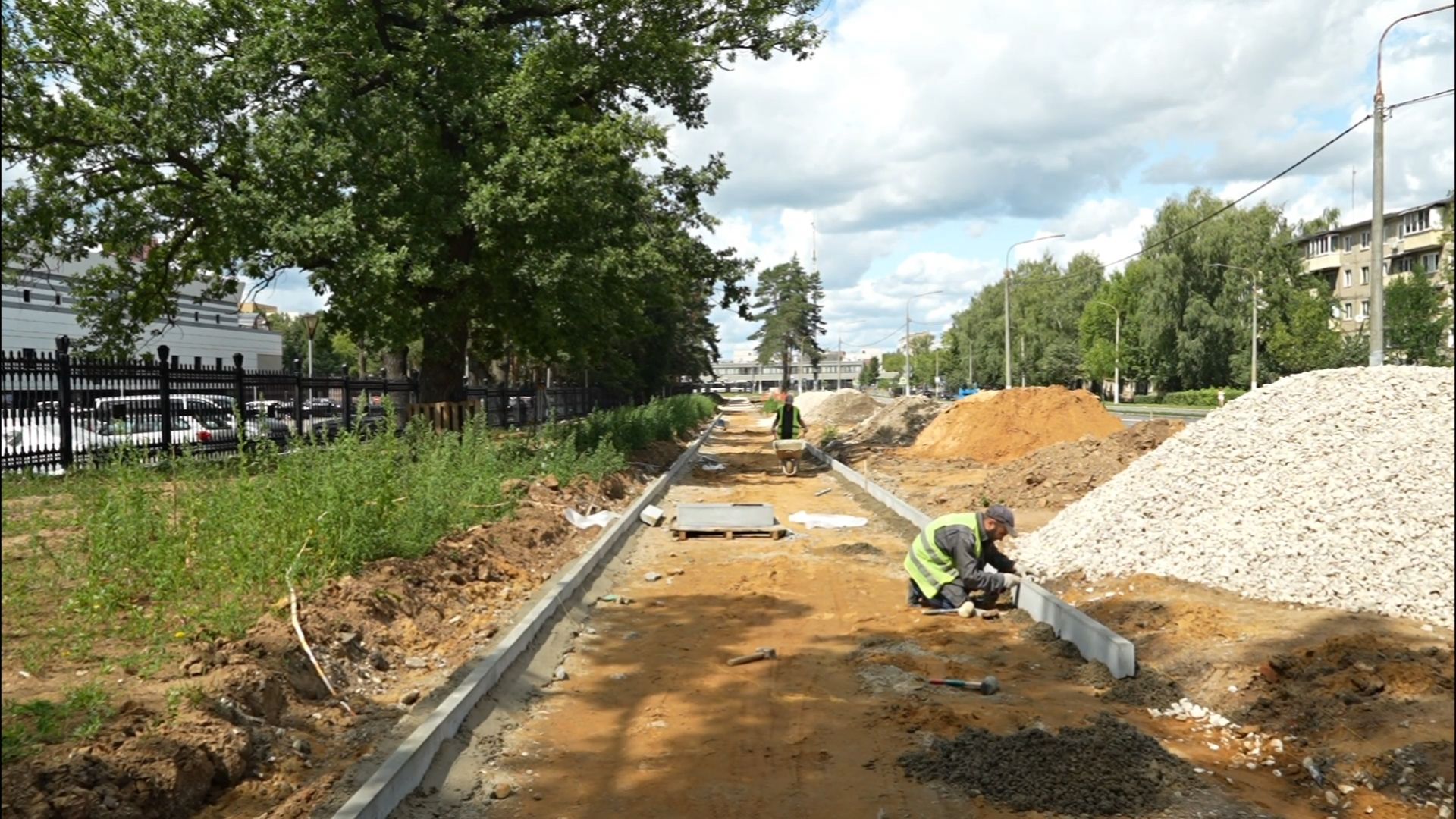 Подольск, деревья