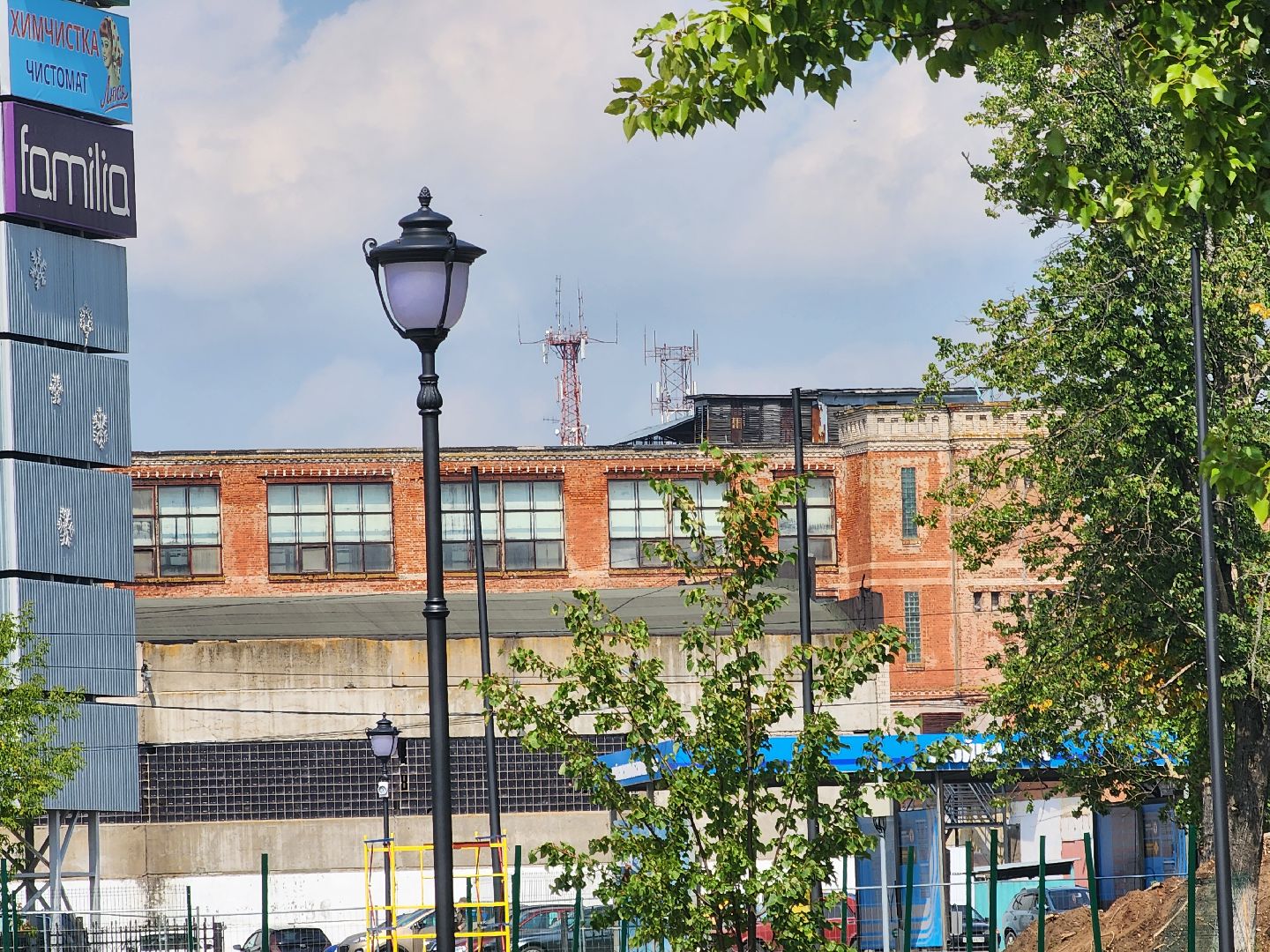 Павловский Посад, городской округ Павловский Посад, памятник, сквер, парк, люди, отдых, строительство, благоустройство