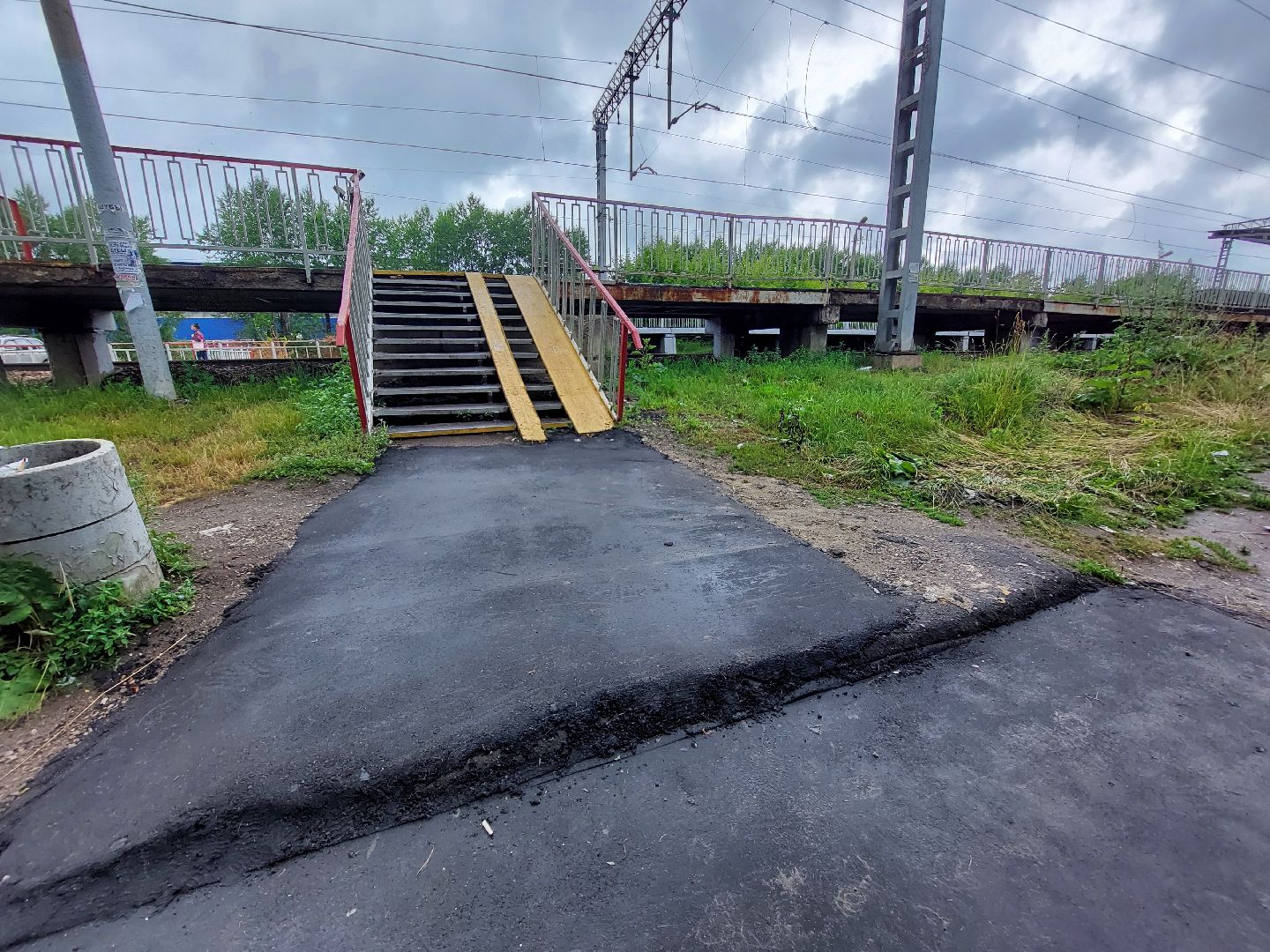 благоустройство, железная дорога, жители