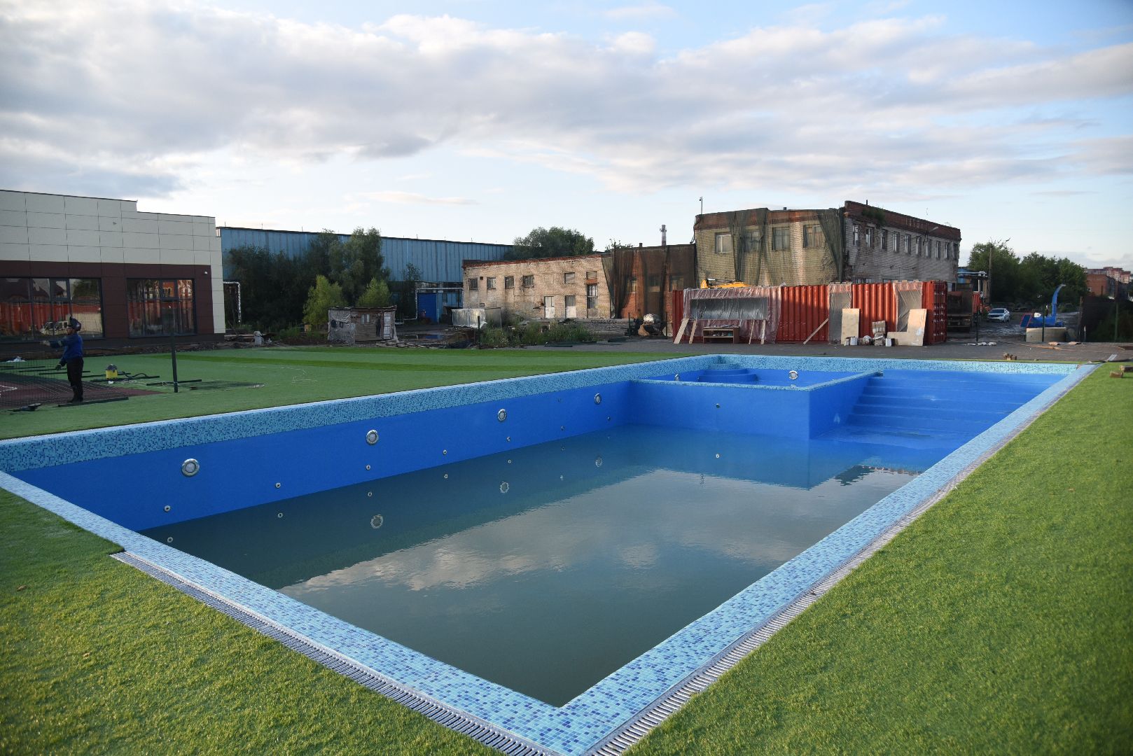 Химки, Сходня, парк, бассейн