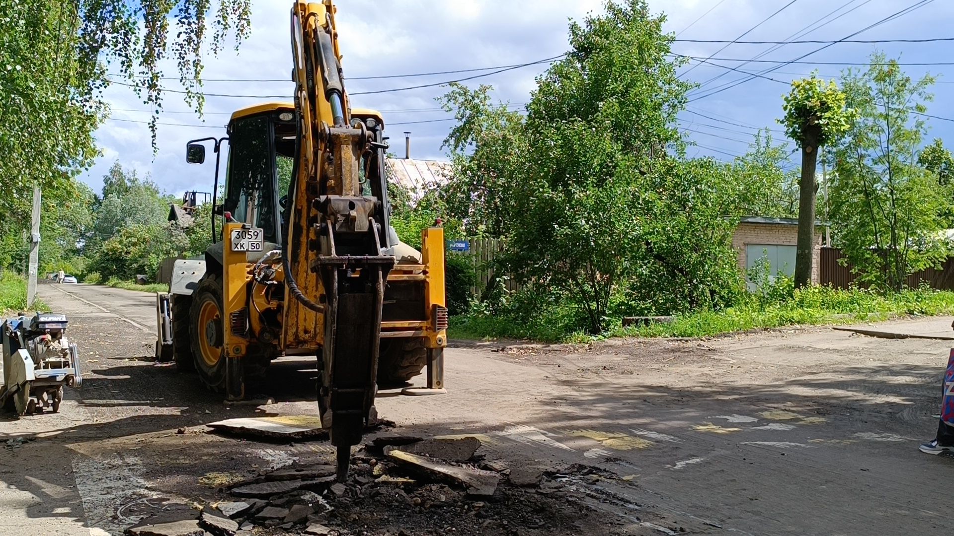 Лобня, дорога, школа