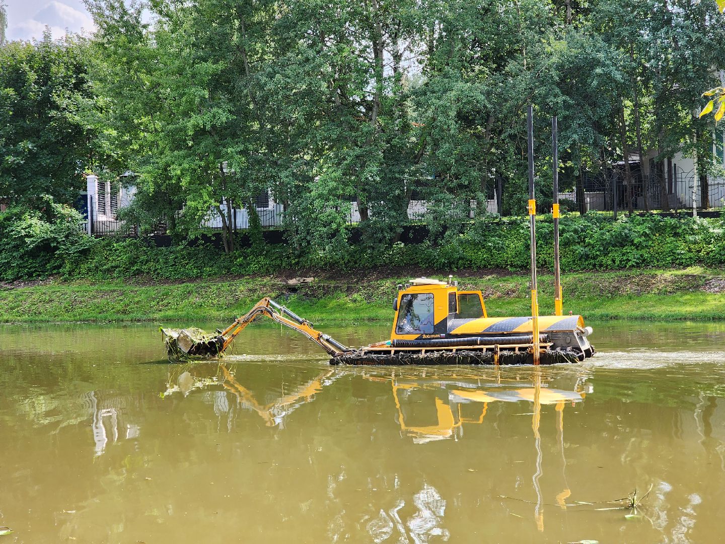 Одинцово, Немчиновский, пруд, очистка, экология, что прудов и озёр, Минэкологии, администрация, Акваберег,