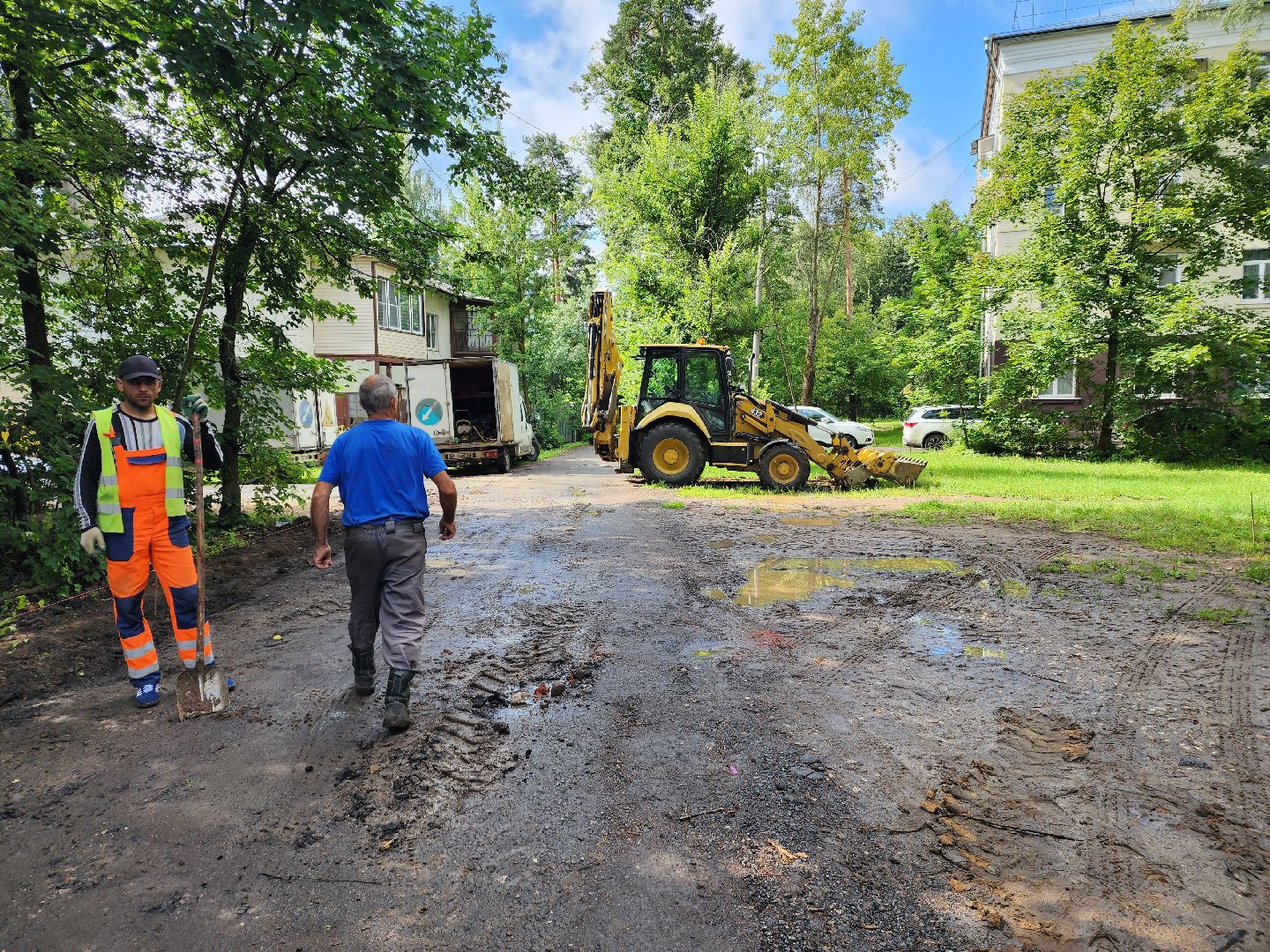 двор, доброе дело, Пушкино, ЖКХ