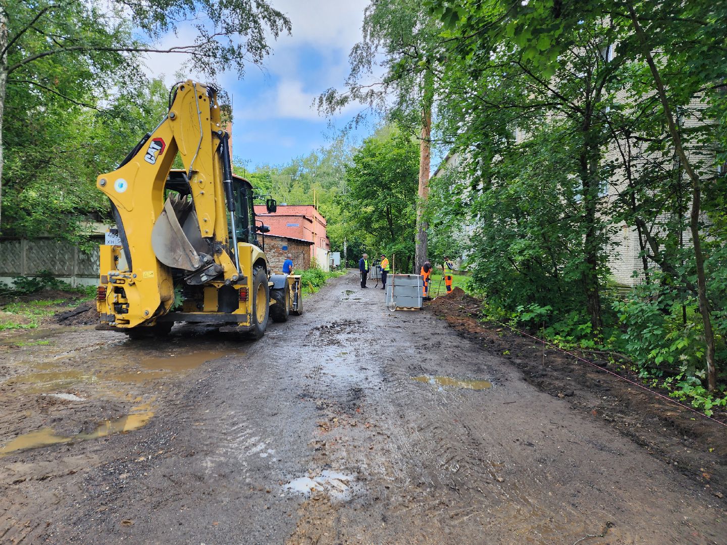 двор, доброе дело, Пушкино, ЖКХ