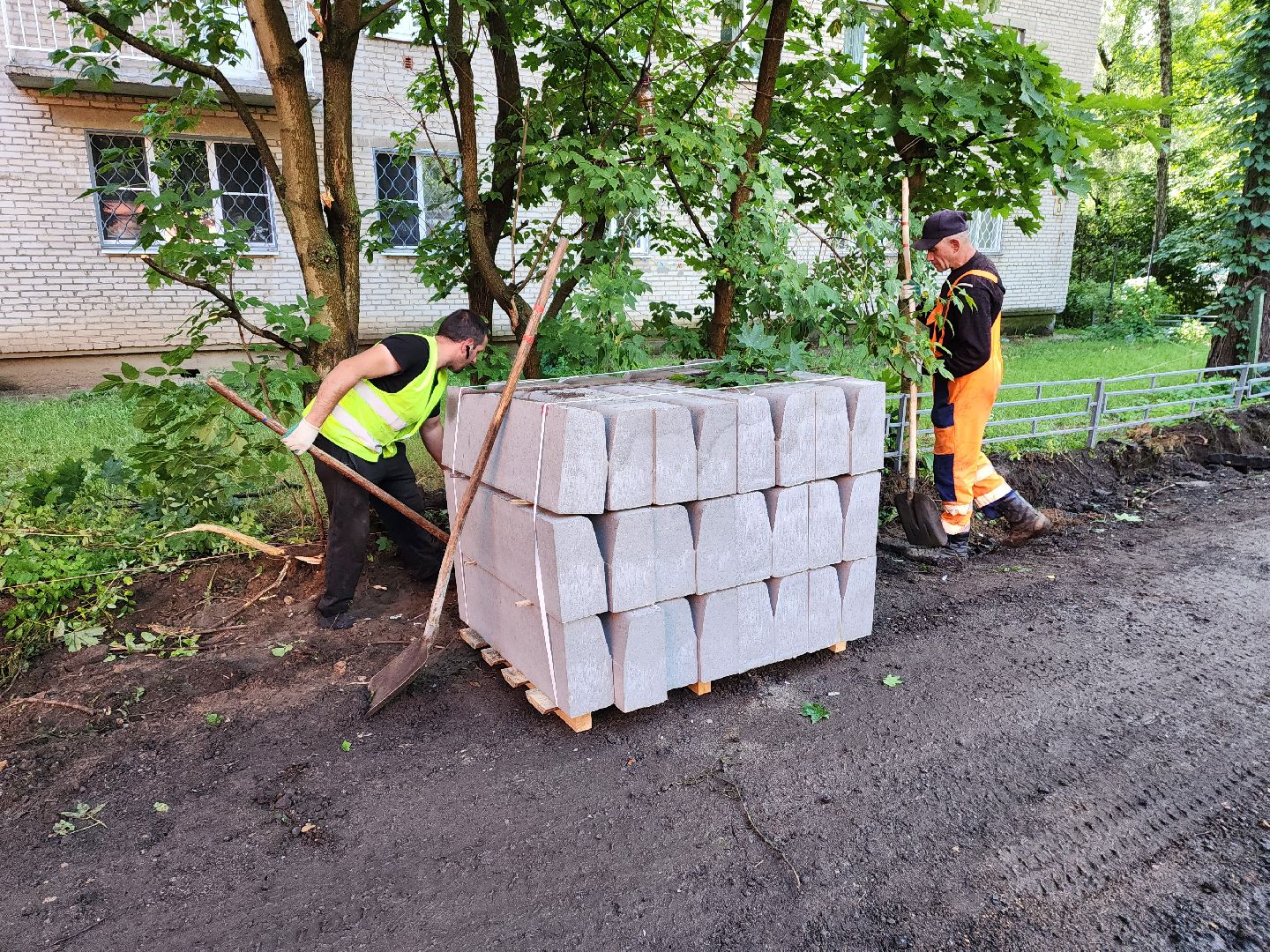 двор, доброе дело, Пушкино, ЖКХ