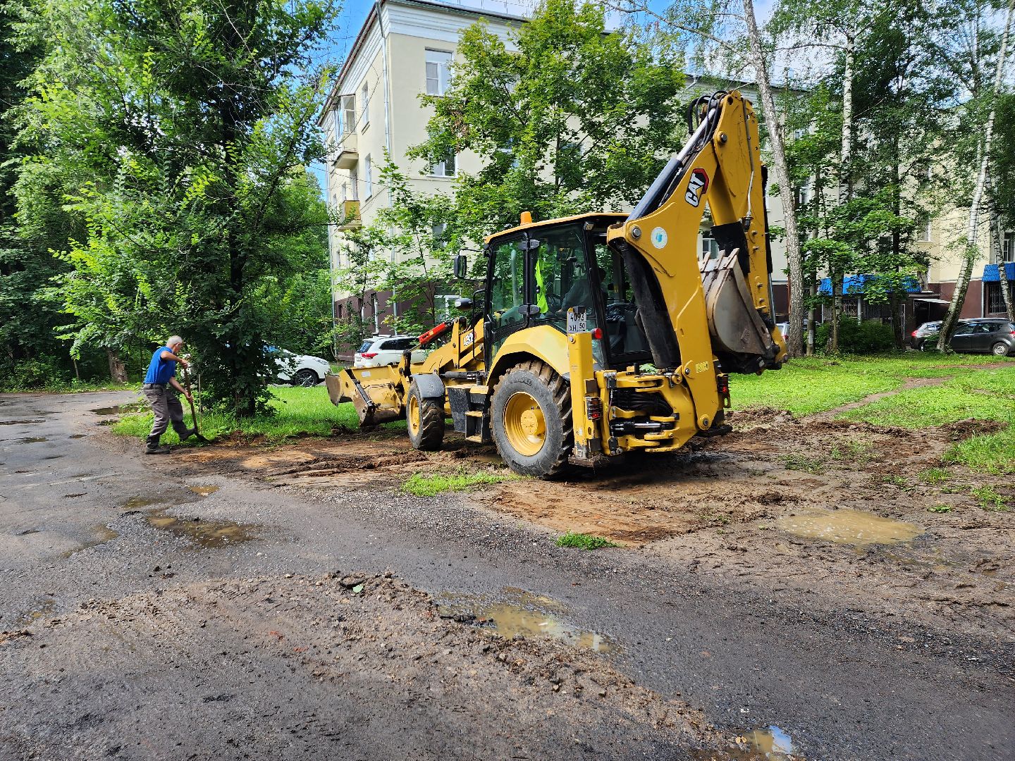 двор, доброе дело, Пушкино, ЖКХ