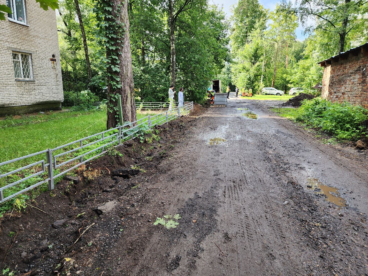 двор, доброе дело, Пушкино, ЖКХ