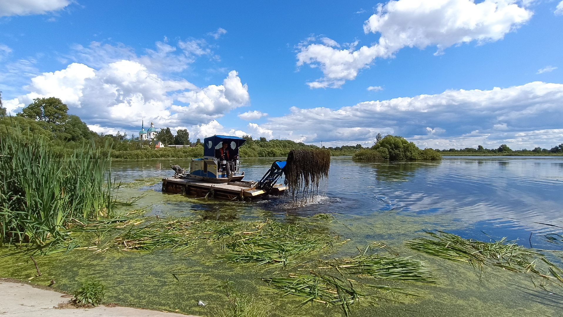 Лобня, озеро, экология