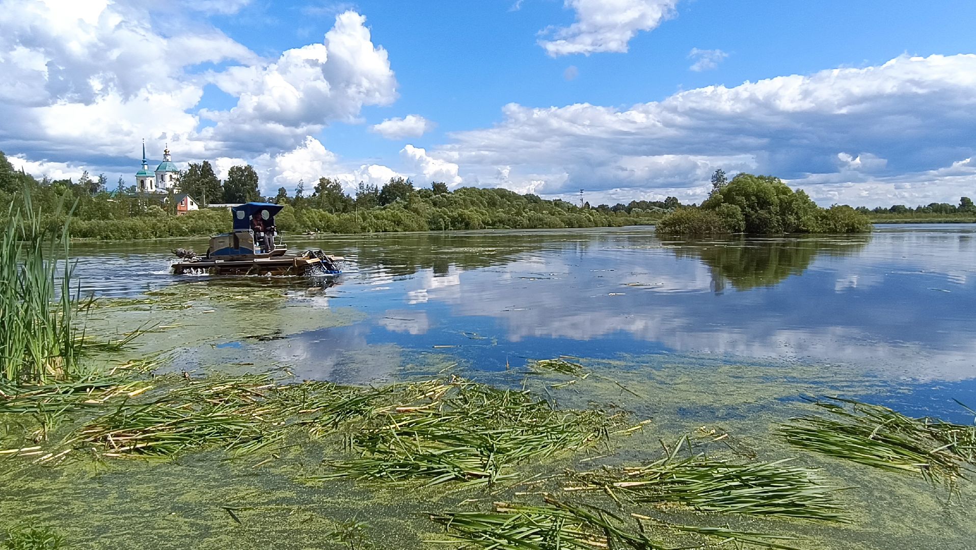 Лобня, озеро, экология