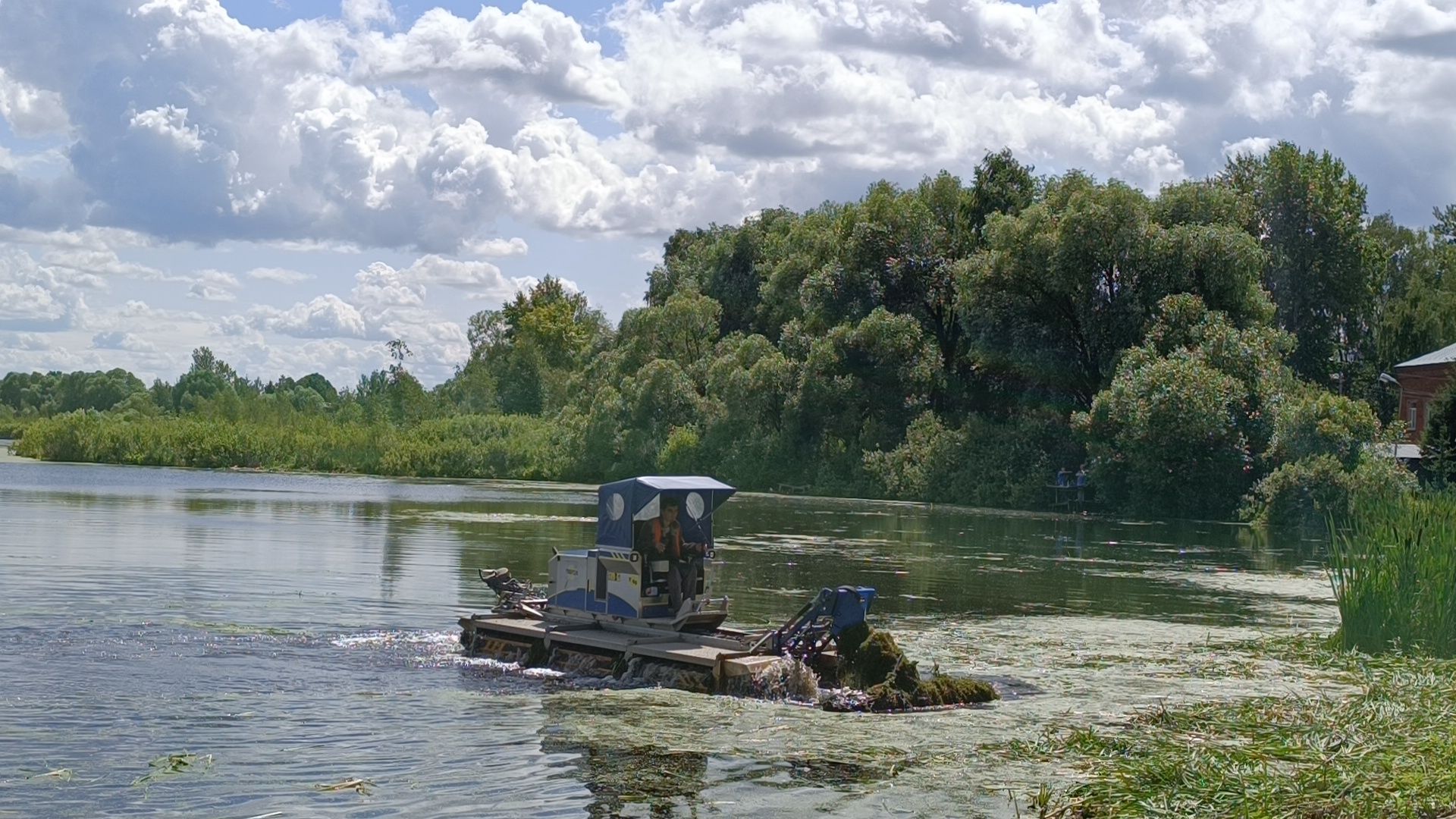 Лобня, озеро, экология