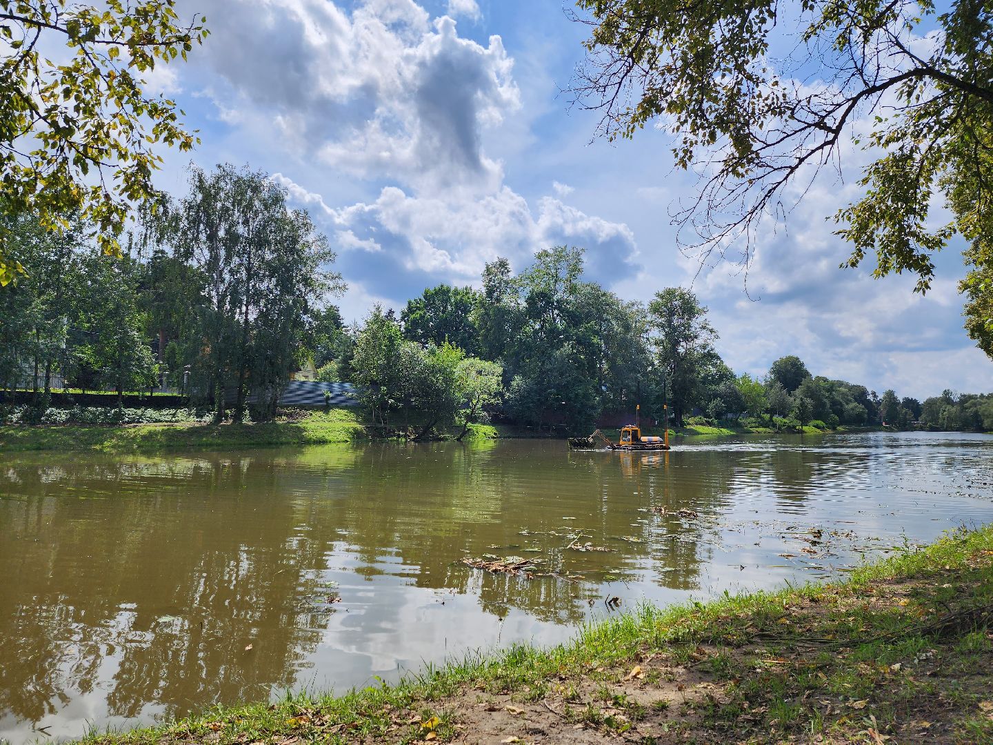 Одинцово, немчиновка, пруд, очистка, общество, рабочий, клевета, медицина,