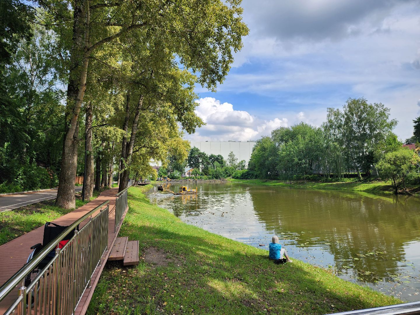 Одинцово, немчиновка, пруд, очистка, общество, рабочий, клевета, медицина,