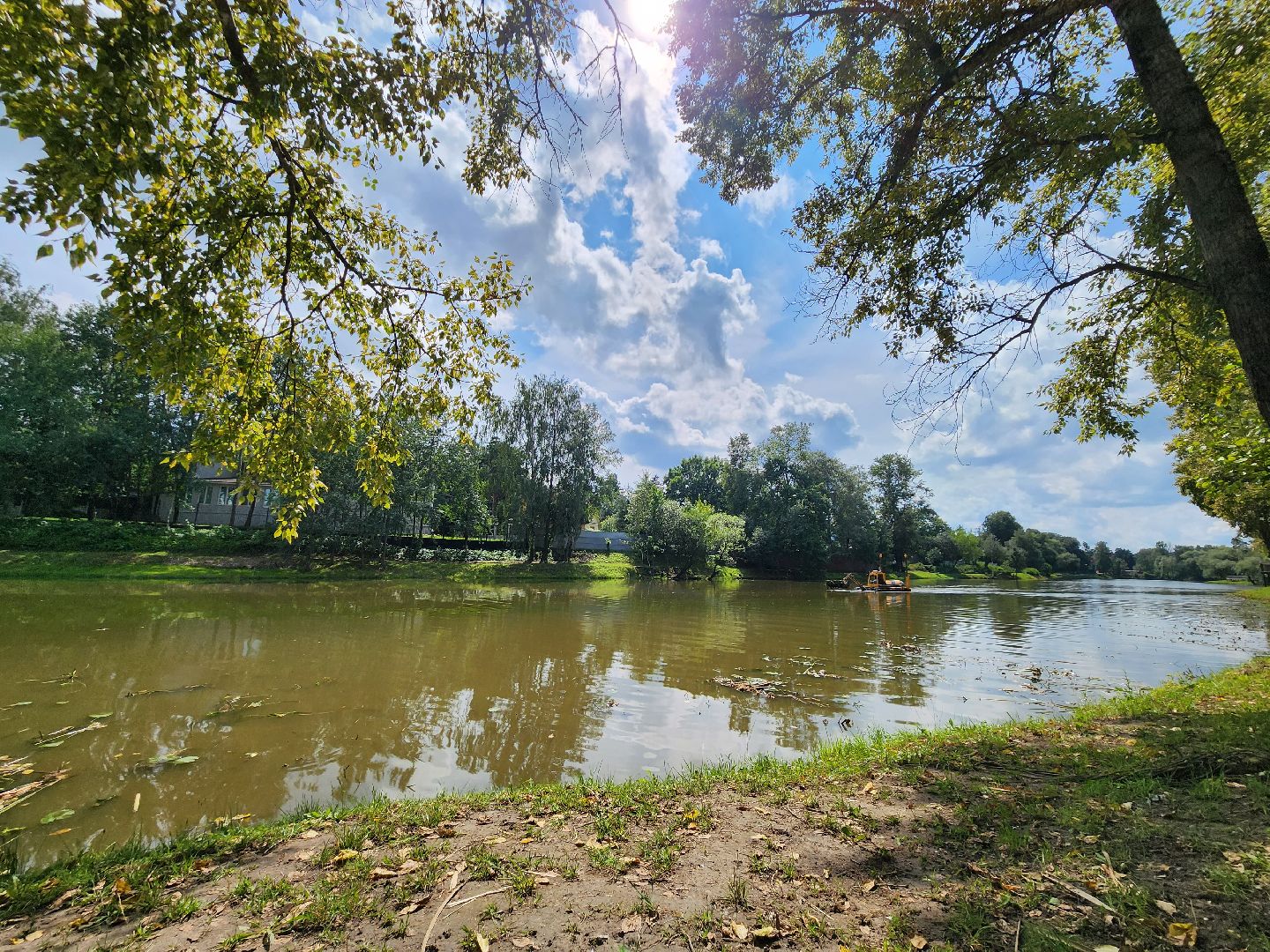 Одинцово, экология, пруд, очистка, губернатор,