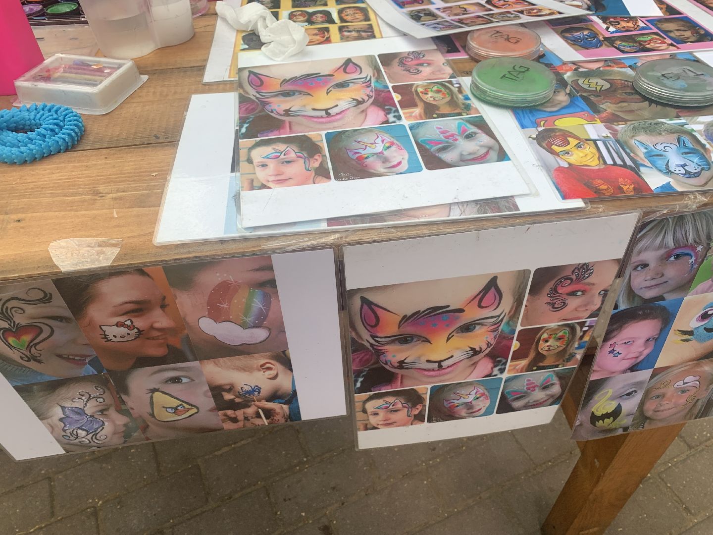 Дети, аквагрим, лето в подмосковье,Красногорск