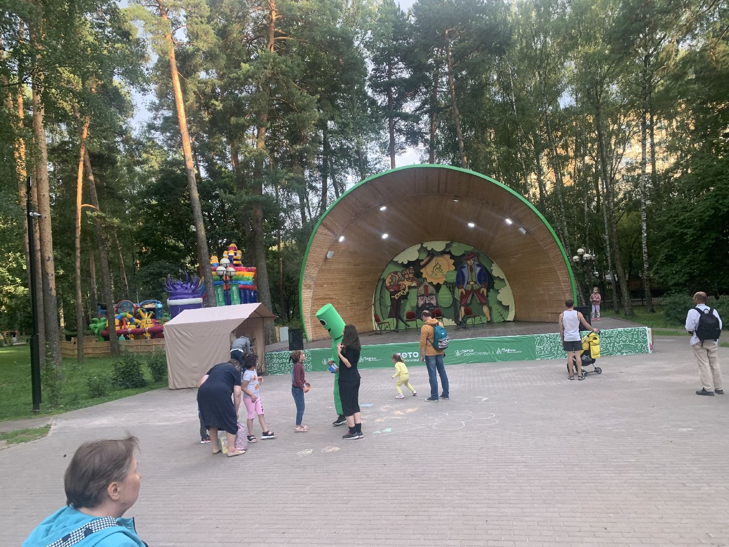 Дети, аквагрим, лето в подмосковье,Красногорск