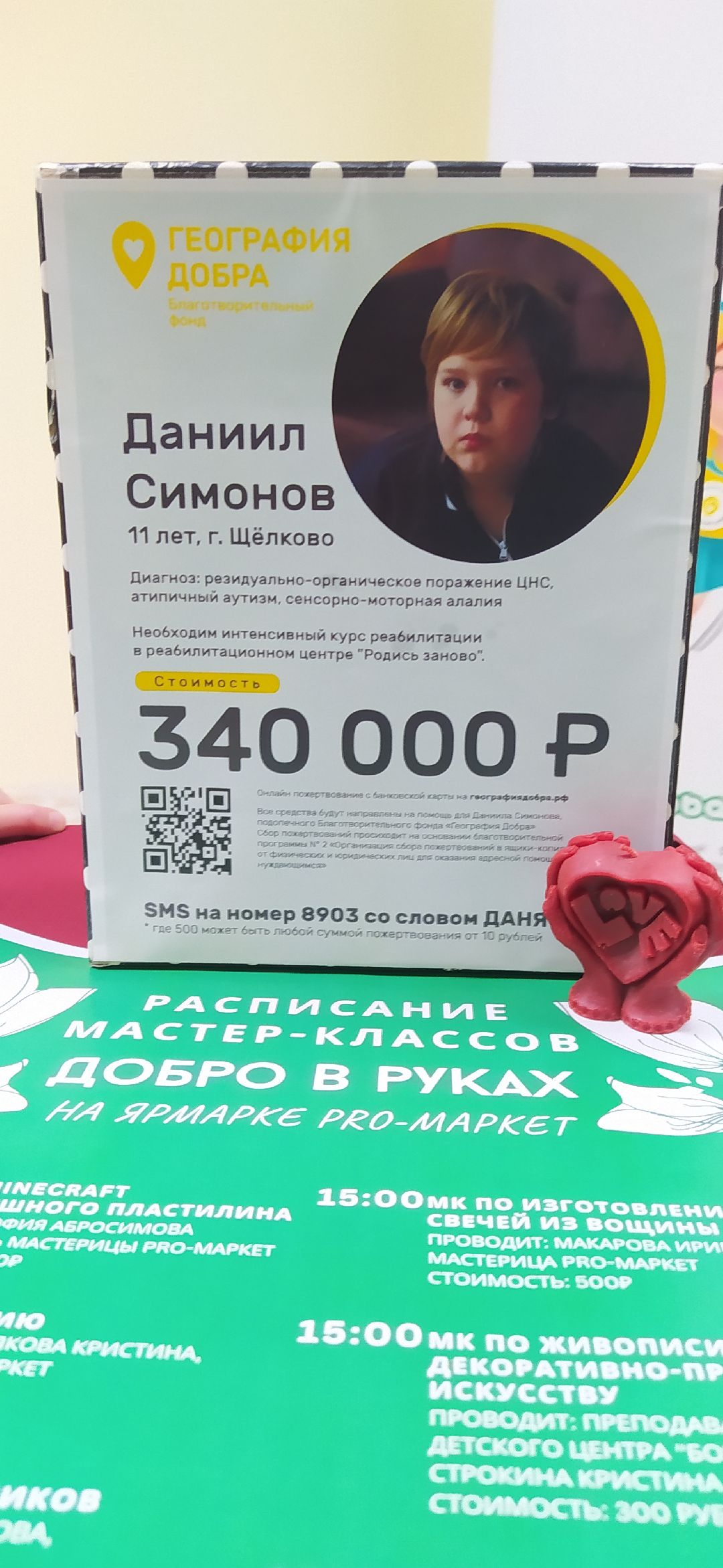 Щёлково, подарки, мастер-класс, ярмарка, букет, мыло, игрушки, География Добра