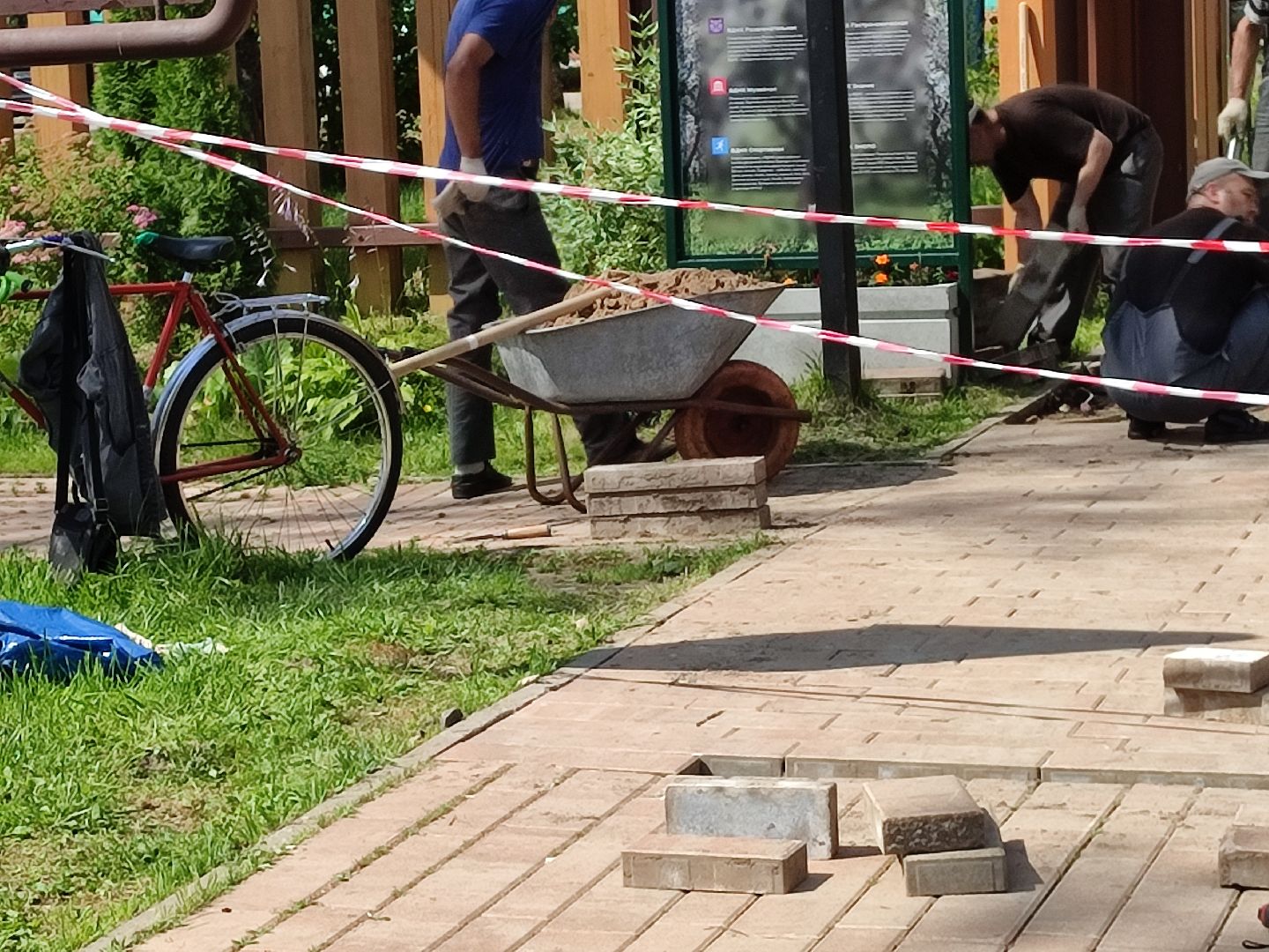 #благоустройство, #талдомскийокруг, #парксолнечныйберег, #запрудня, #работы