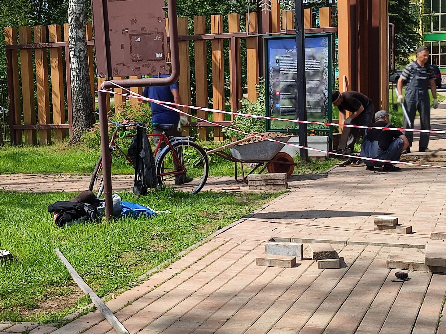 #благоустройство, #талдомскийокруг, #парксолнечныйберег, #запрудня, #работы