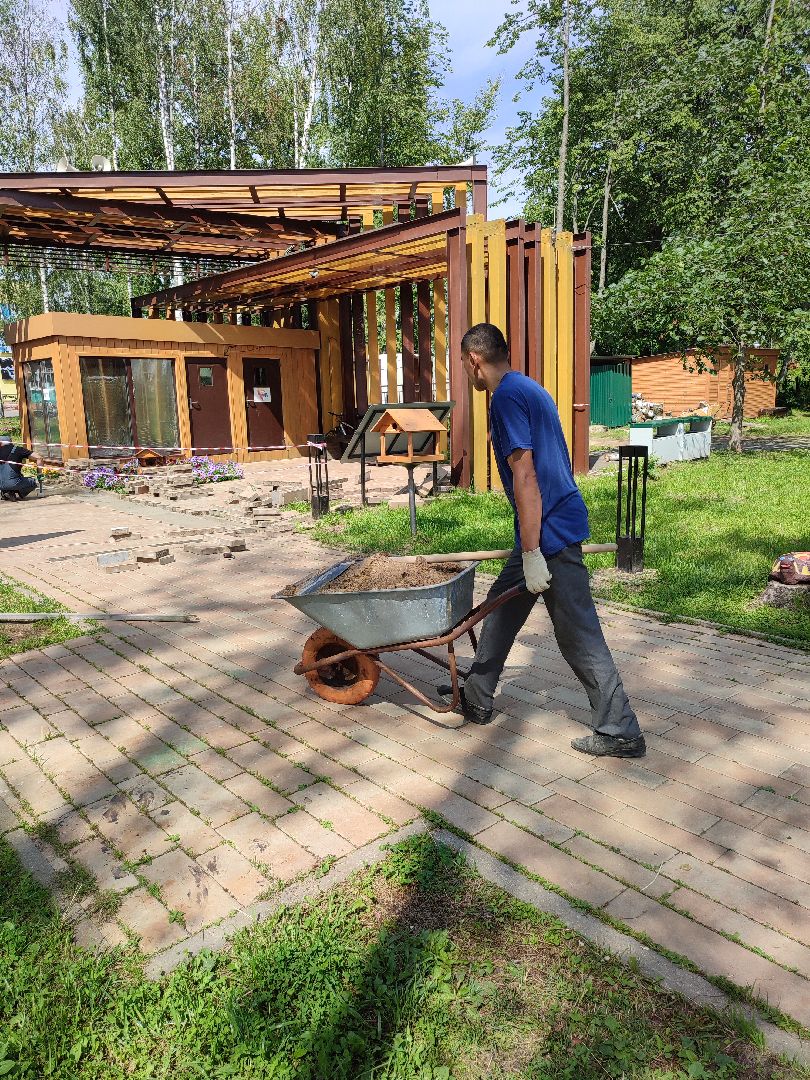 #благоустройство, #талдомскийокруг, #парксолнечныйберег, #запрудня, #работы